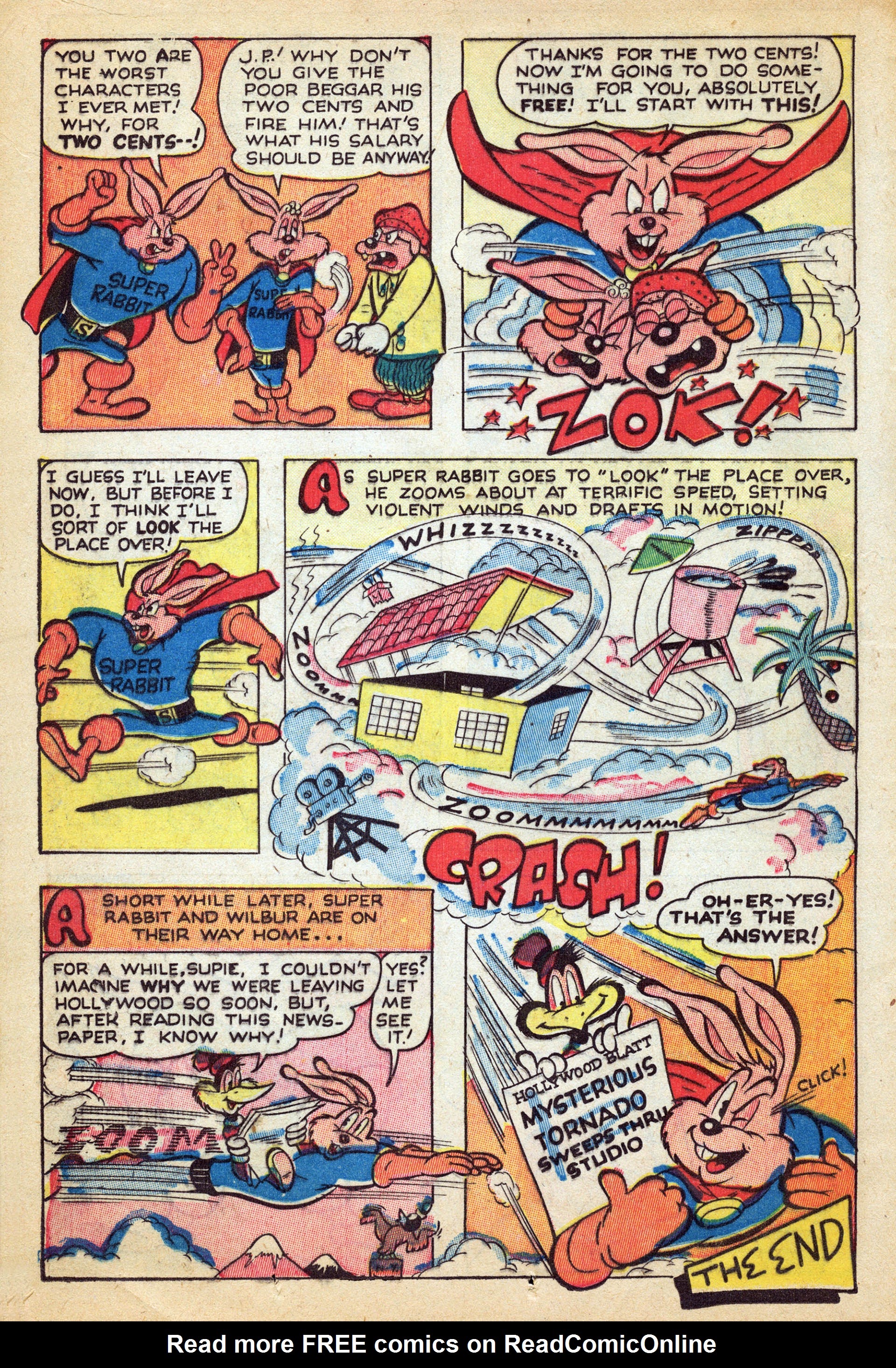 Read online Super Rabbit comic -  Issue #9 - 16