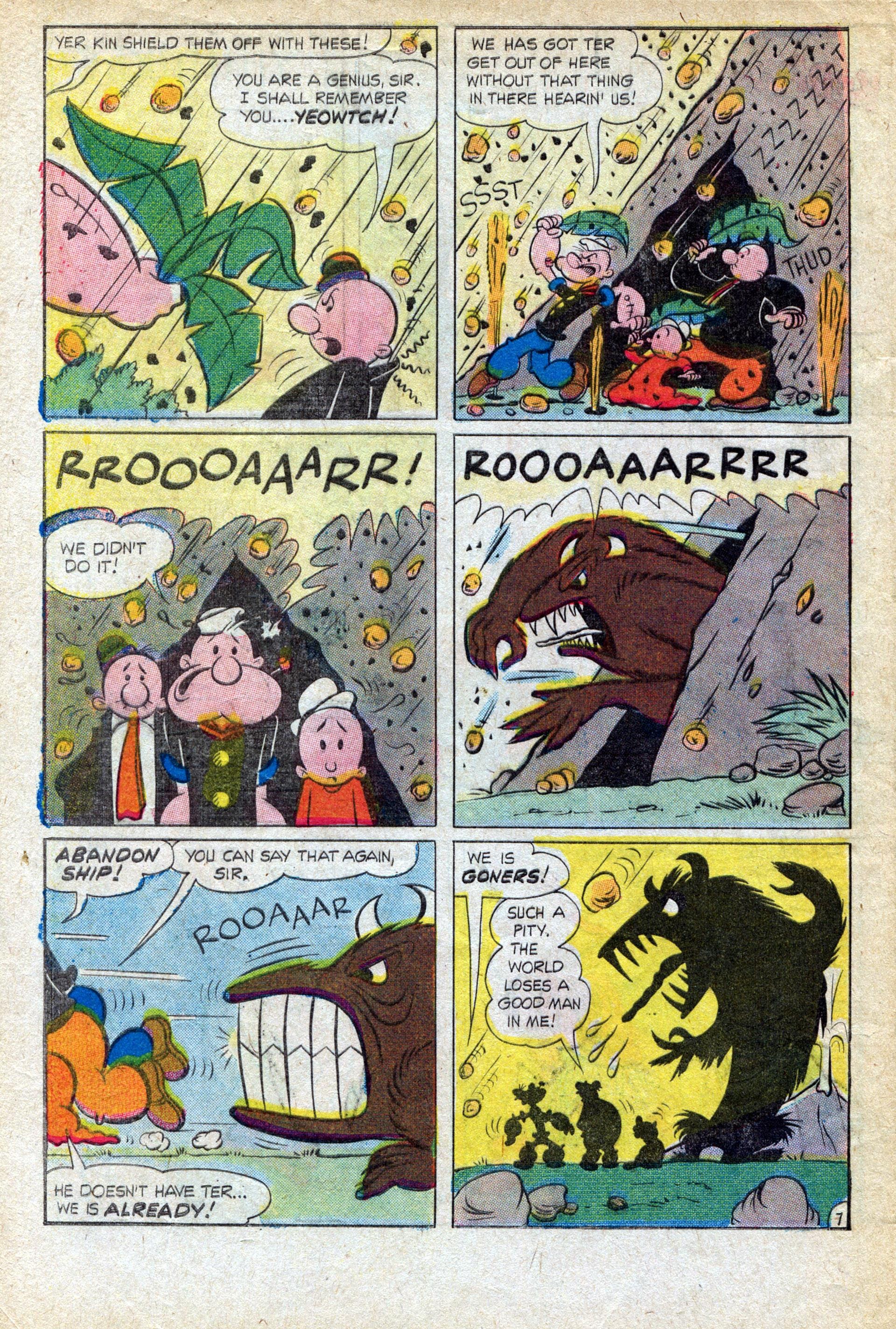 Read online Popeye (1948) comic -  Issue #102 - 32