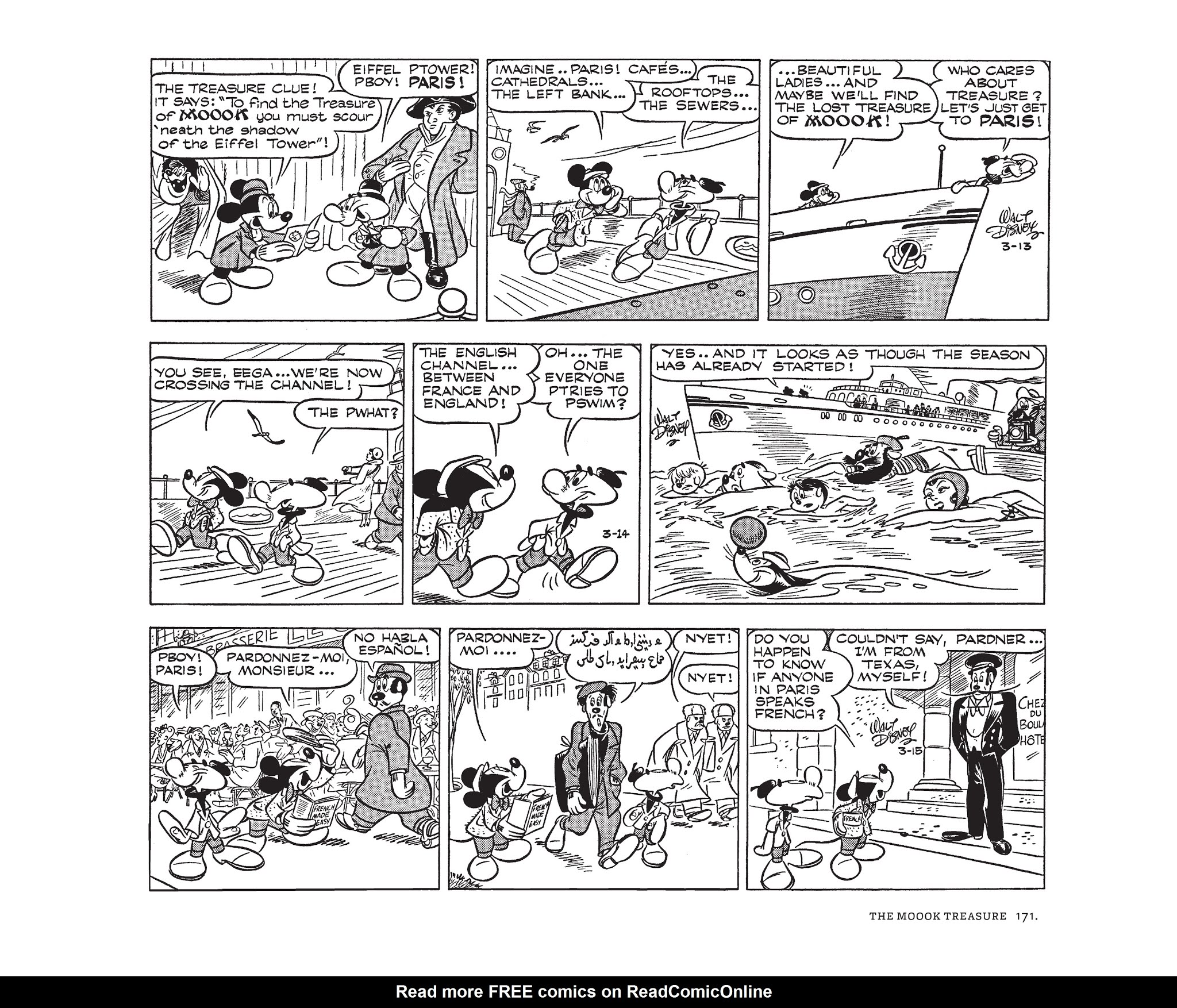 Read online Walt Disney's Mickey Mouse by Floyd Gottfredson comic -  Issue # TPB 10 (Part 2) - 71