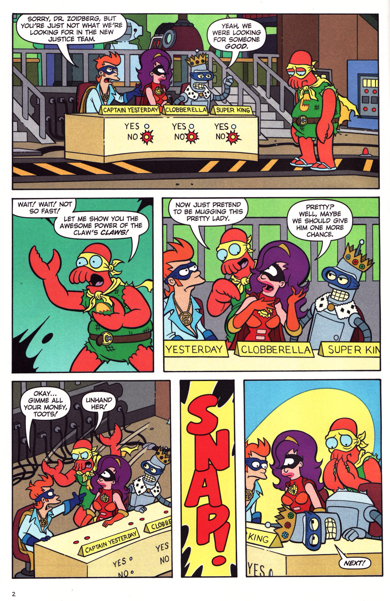 Read online Futurama Comics comic -  Issue #35 - 3