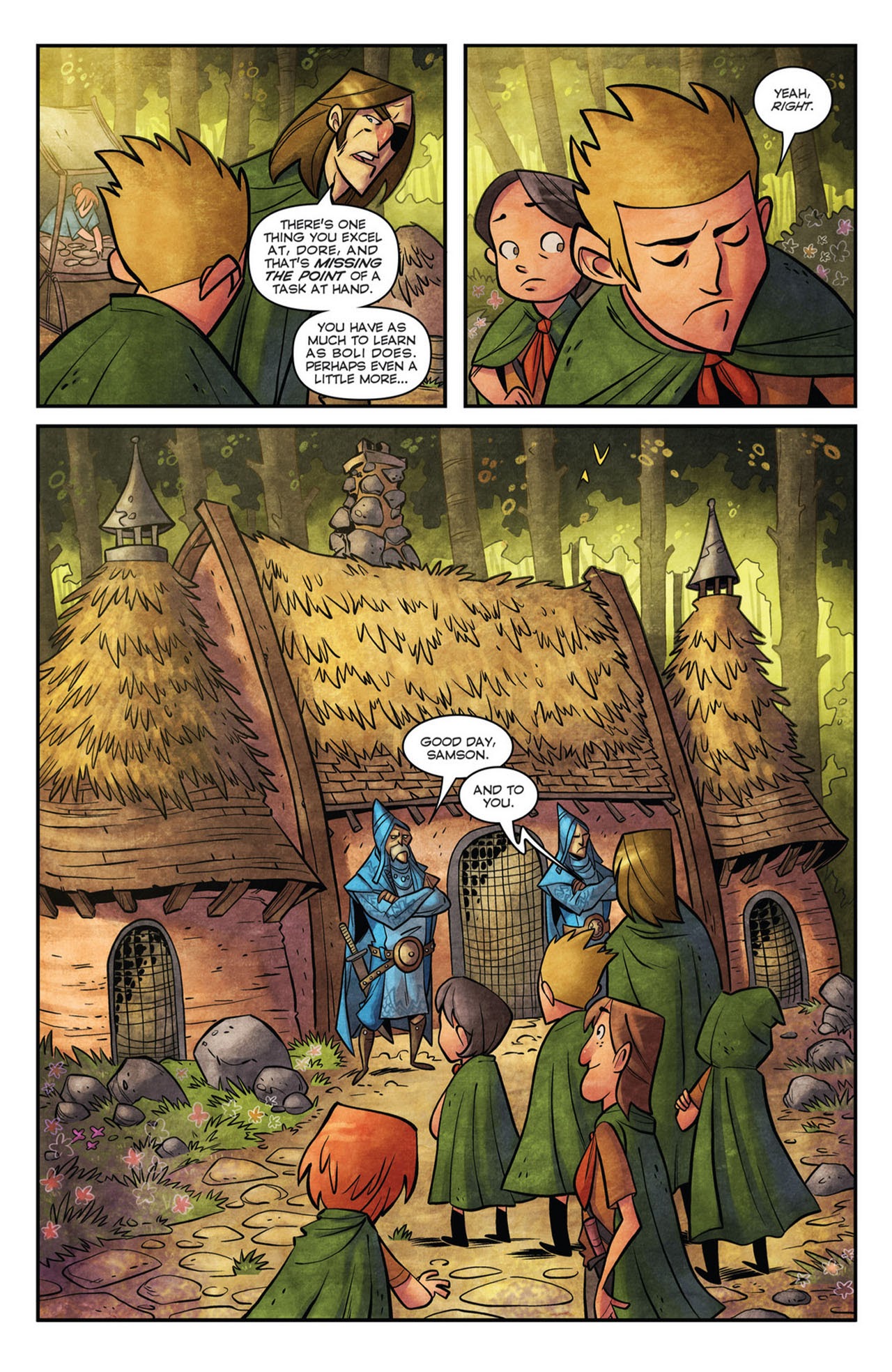 Read online Lookouts comic -  Issue #1 - 14