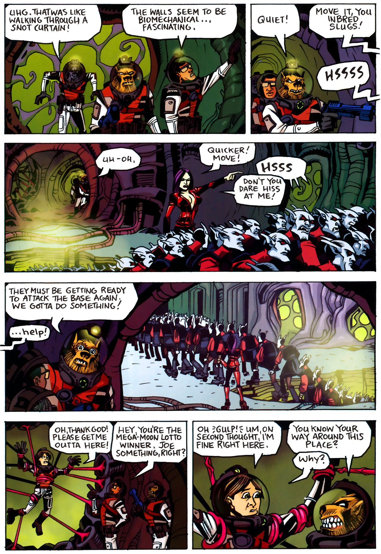 Read online Werewolves on the Moon: Versus Vampires comic -  Issue #2 - 19