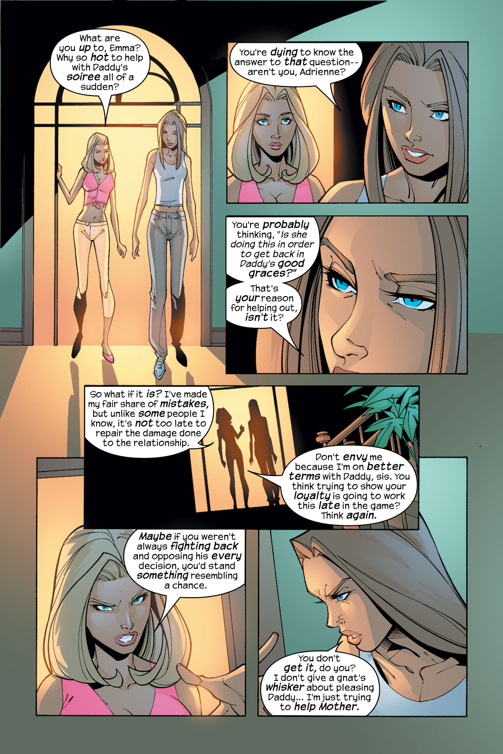 Read online Emma Frost comic -  Issue #6 - 10