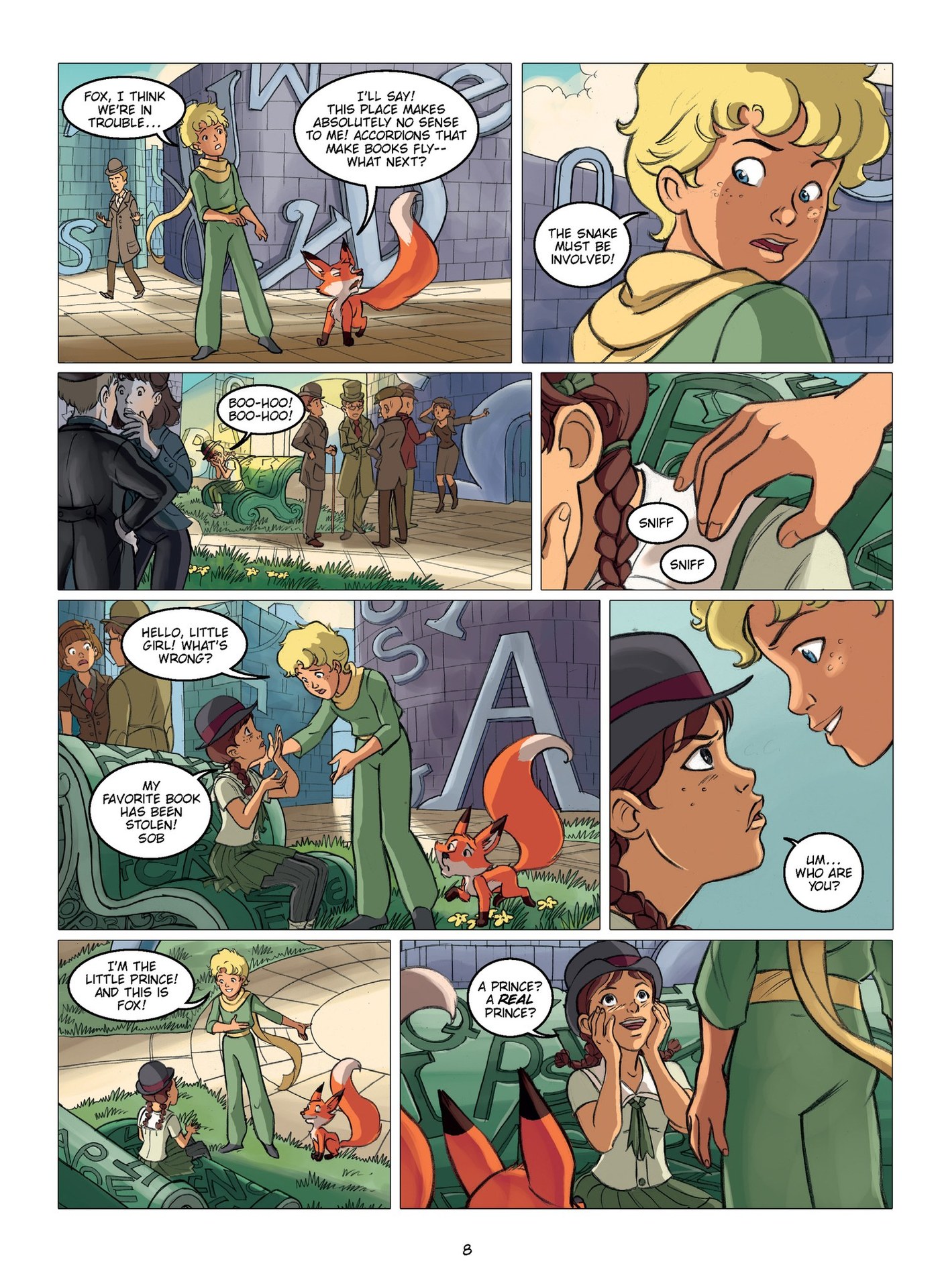 Read online The Little Prince comic -  Issue #11 - 12