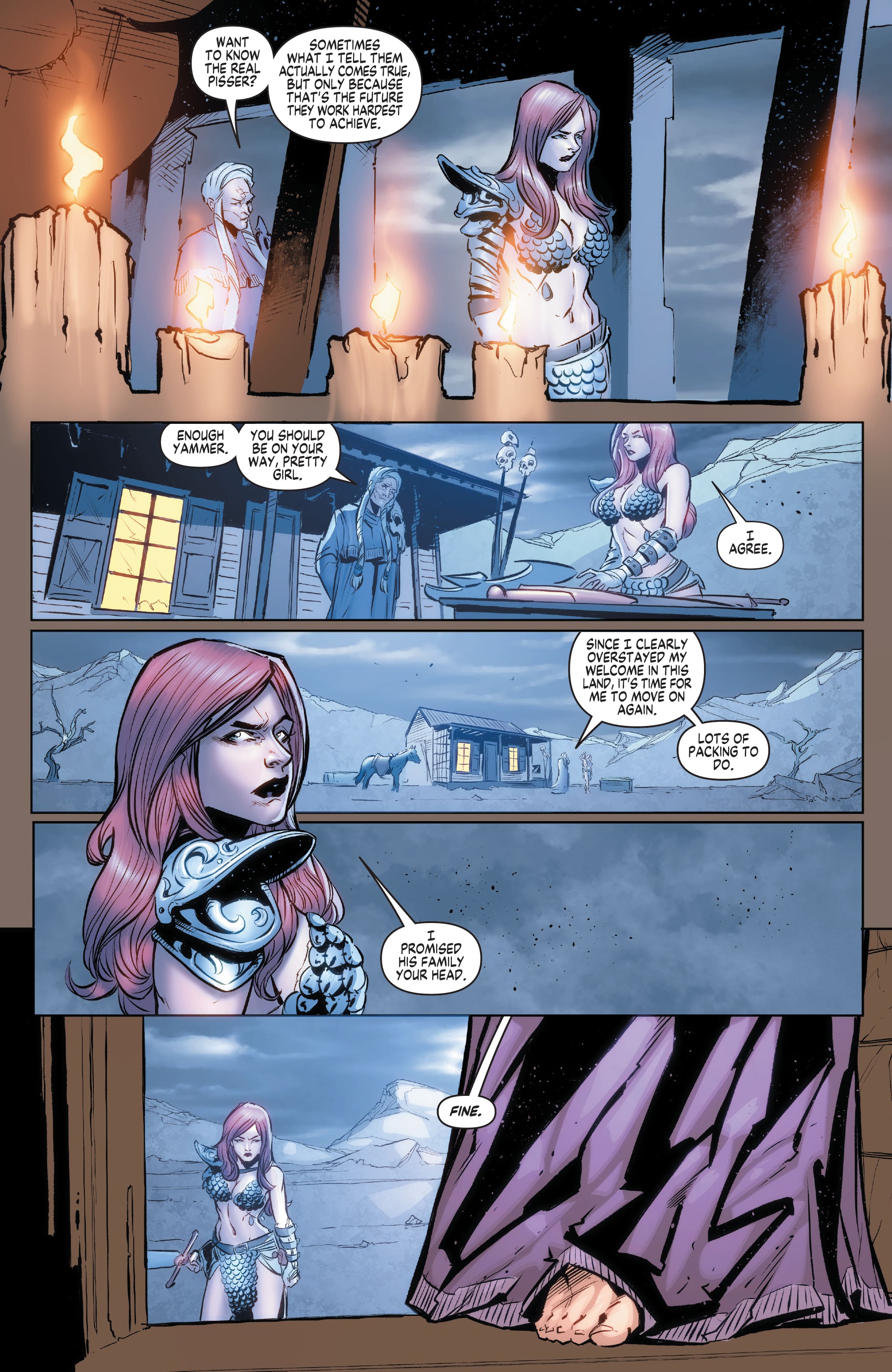 Read online Red Sonja Valentine's Special One-Shot comic -  Issue # Full - 11