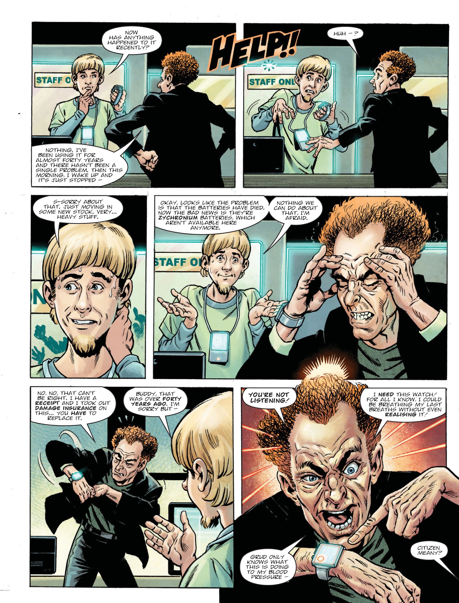 Read online 2000 AD comic -  Issue #2075 - 5