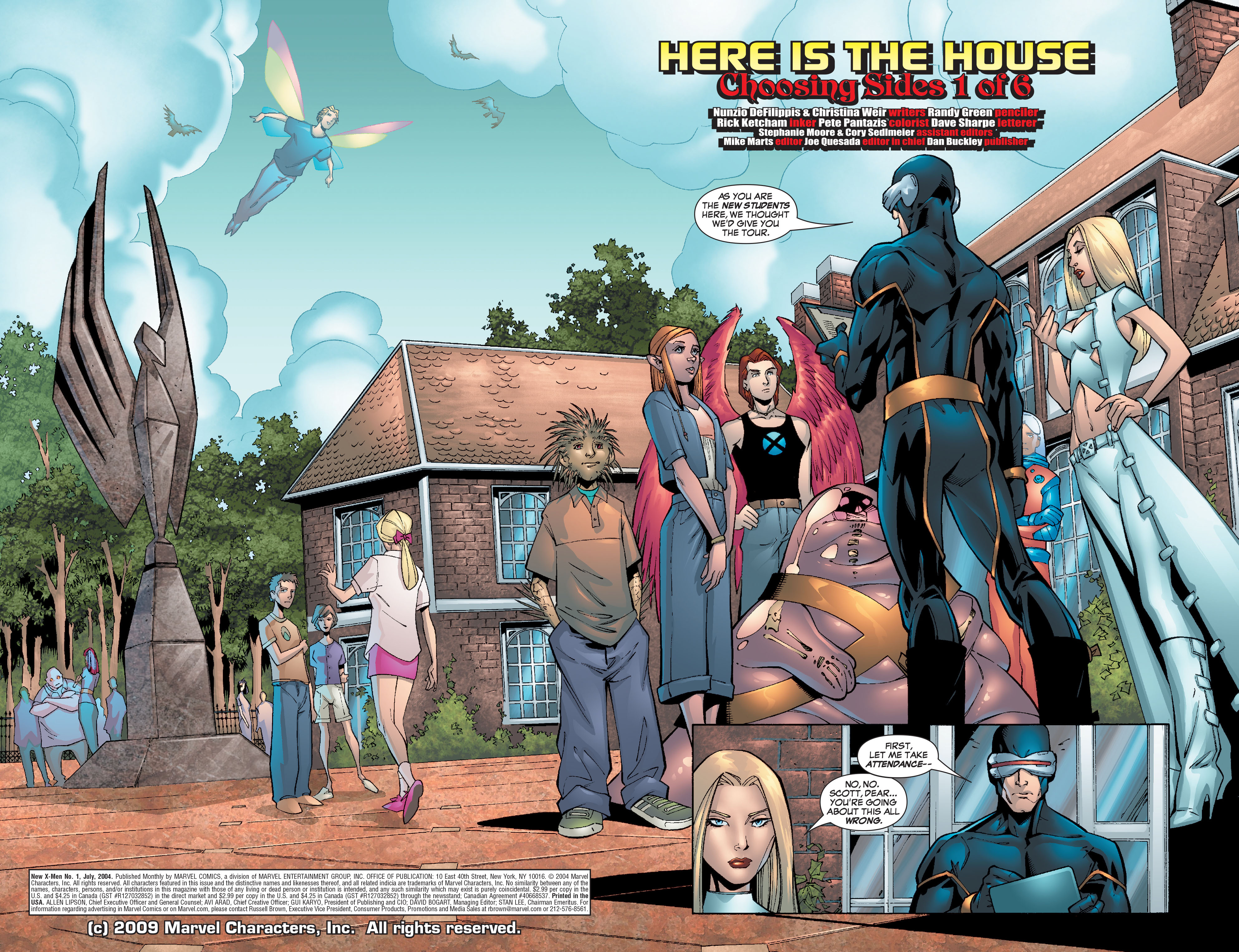 Read online New X-Men (2004) comic -  Issue #1 - 3