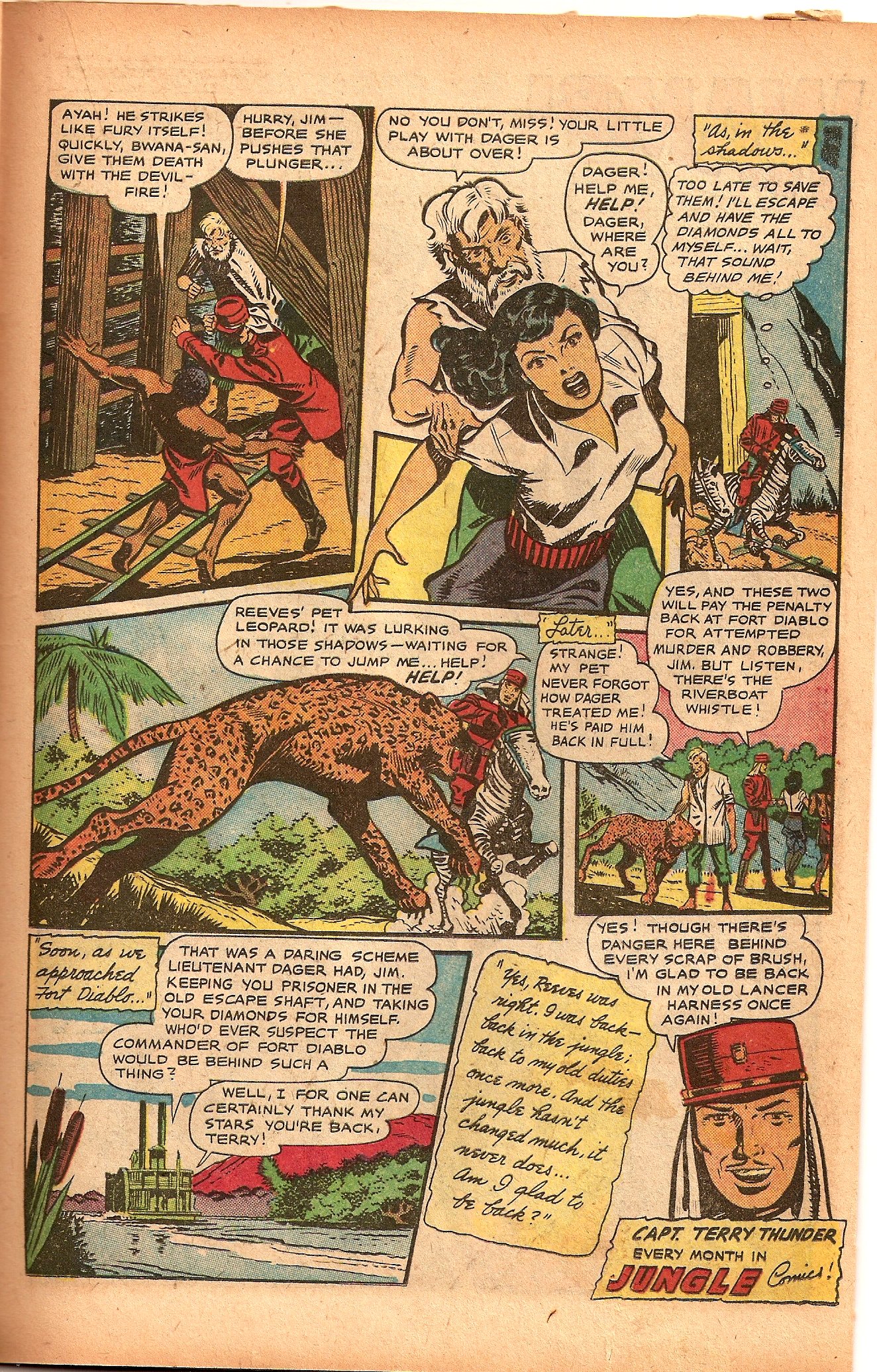 Read online Jungle Comics comic -  Issue #139 - 33