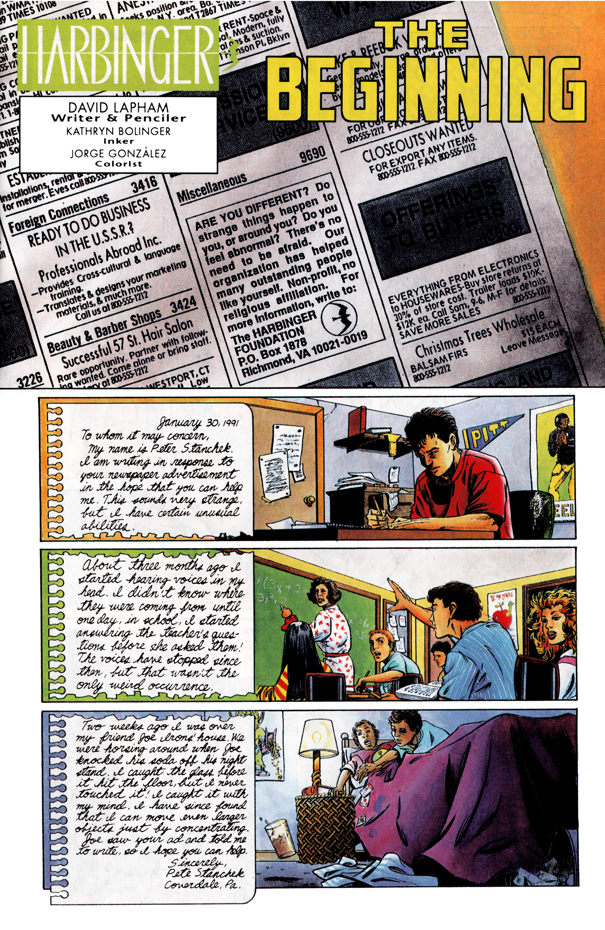Read online Harbinger (1992) comic -  Issue # TPB - 182