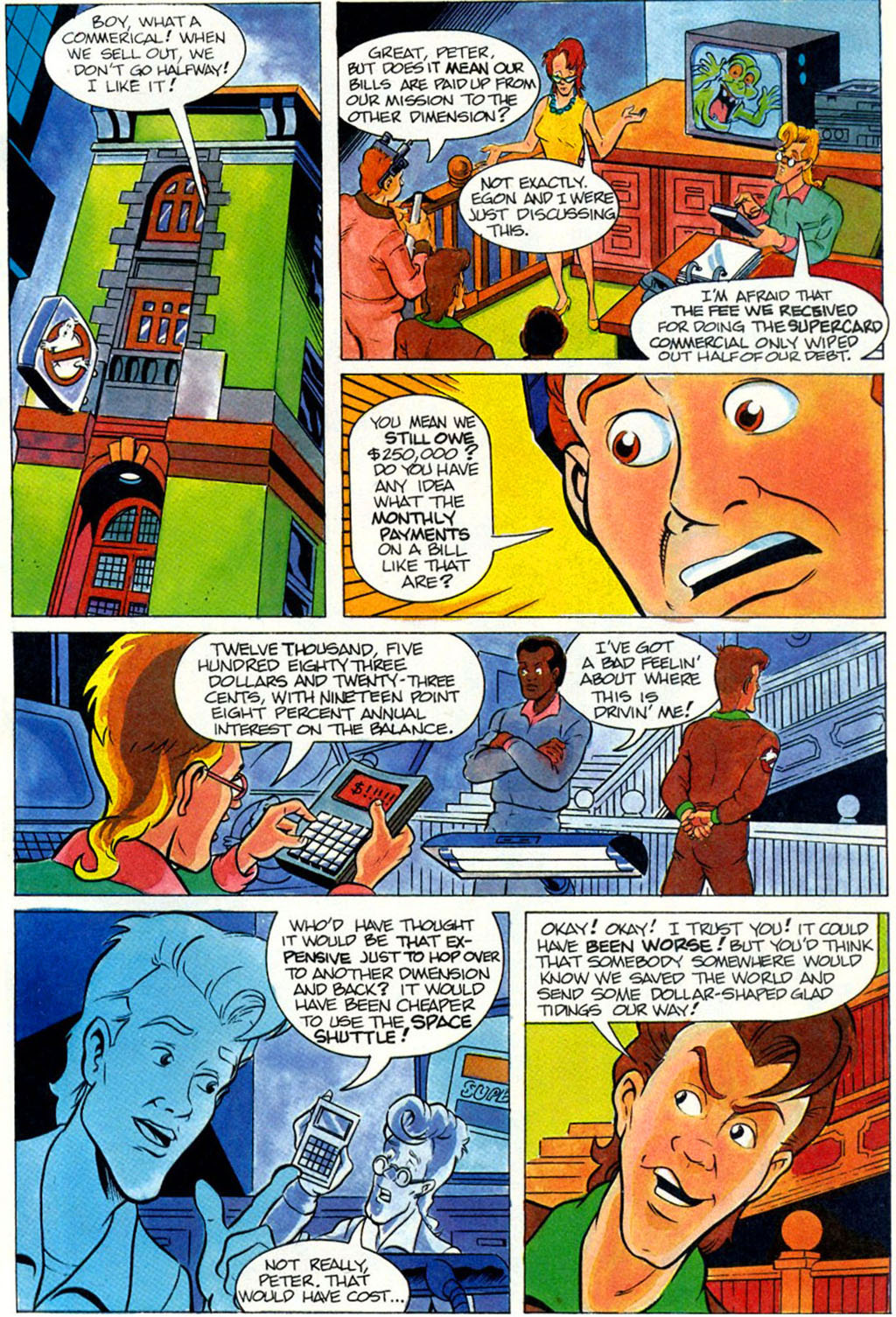 Read online Real Ghostbusters comic -  Issue #12 - 5