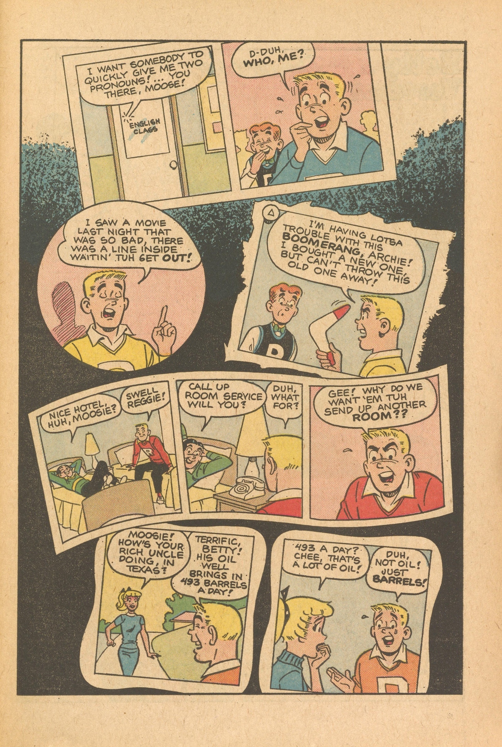Read online Archie's Joke Book Magazine comic -  Issue #73 - 31