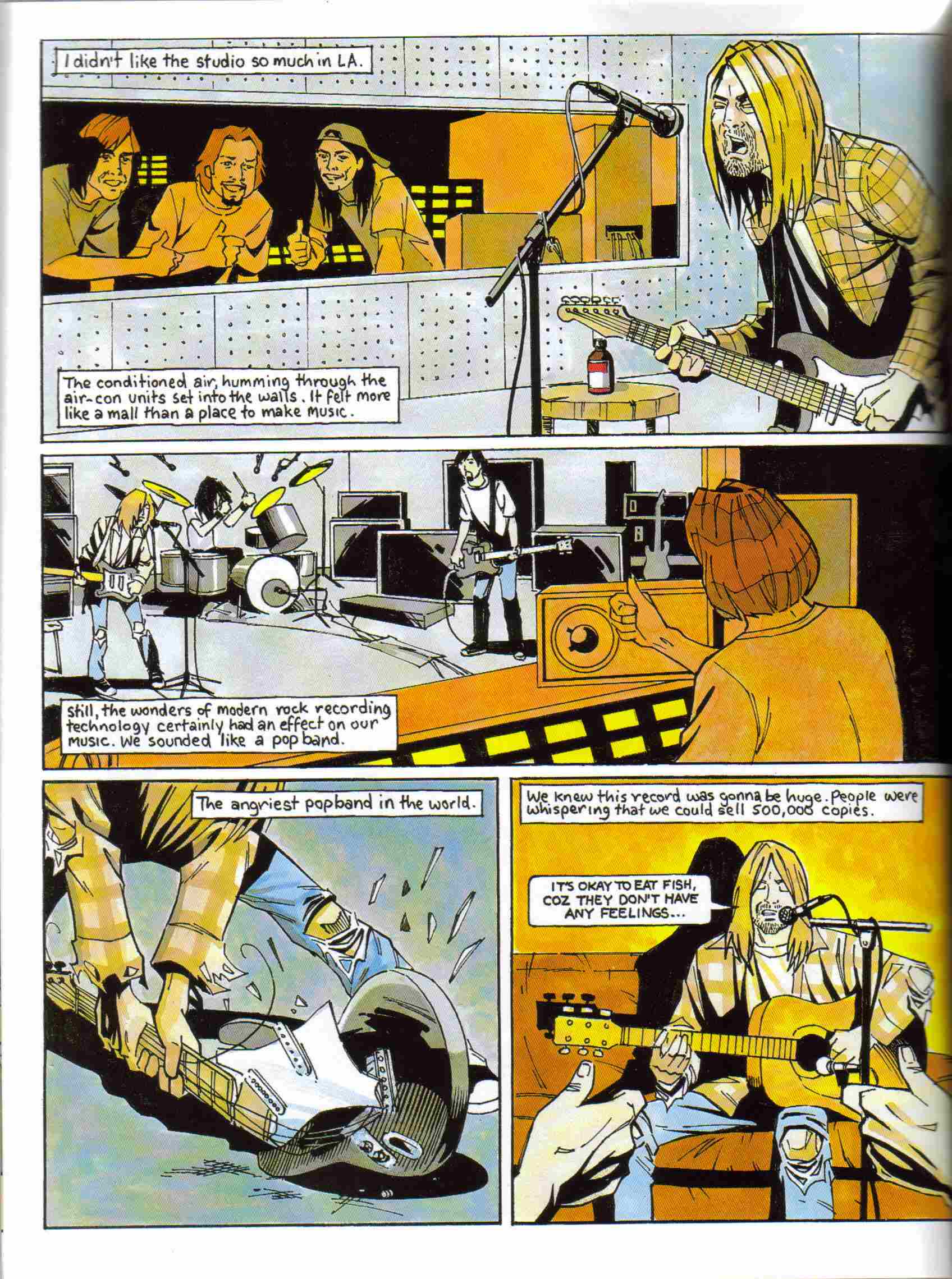 Read online GodSpeed: The Kurt Cobain Graphic comic -  Issue # TPB - 53