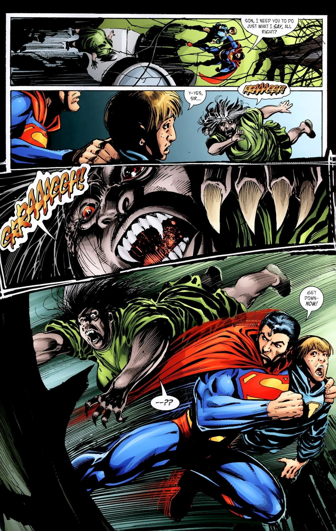 Read online Superman and Batman vs. Vampires and Werewolves comic -  Issue #3 - 13