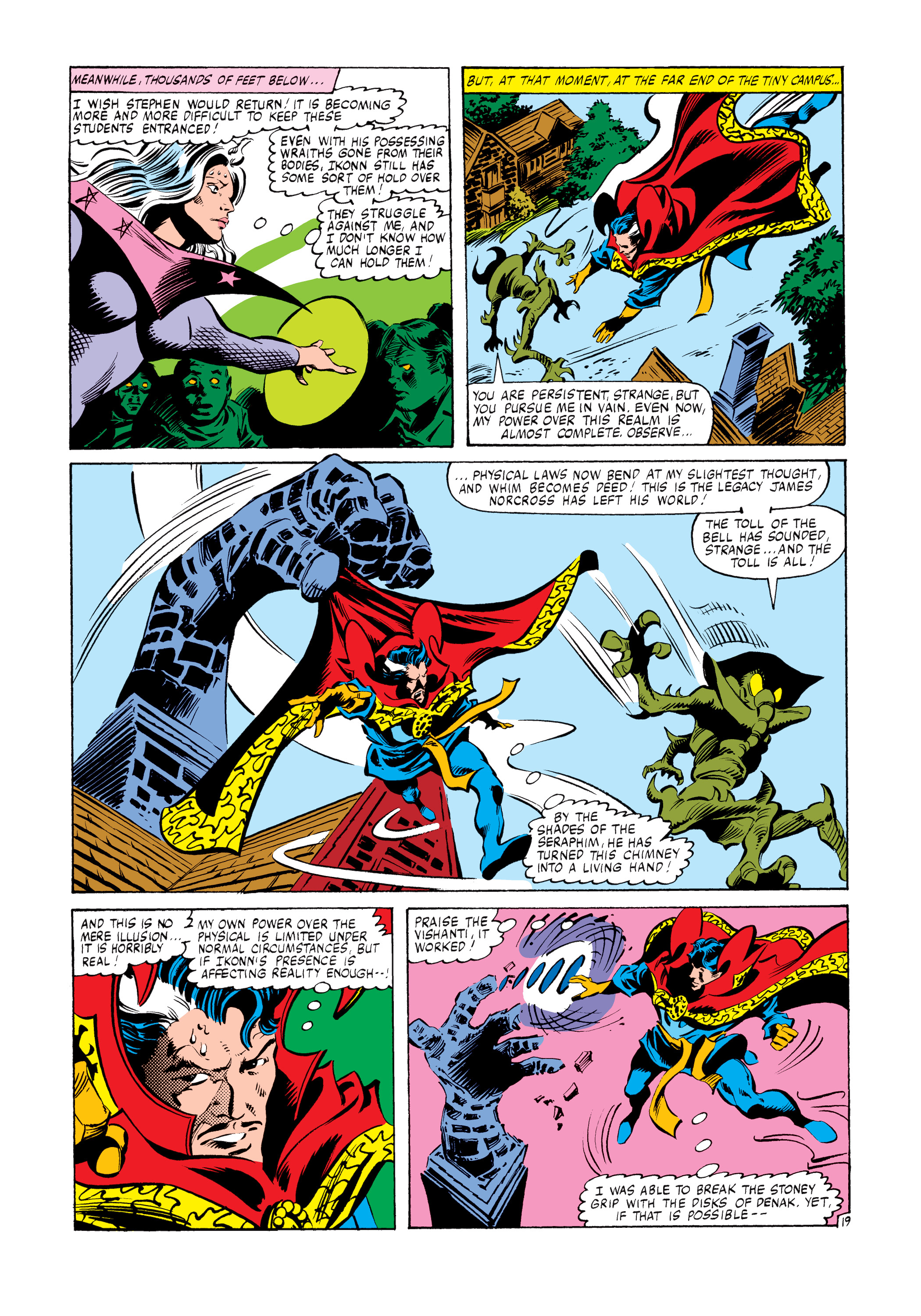 Read online Marvel Masterworks: Doctor Strange comic -  Issue # TPB 9 (Part 1) - 30