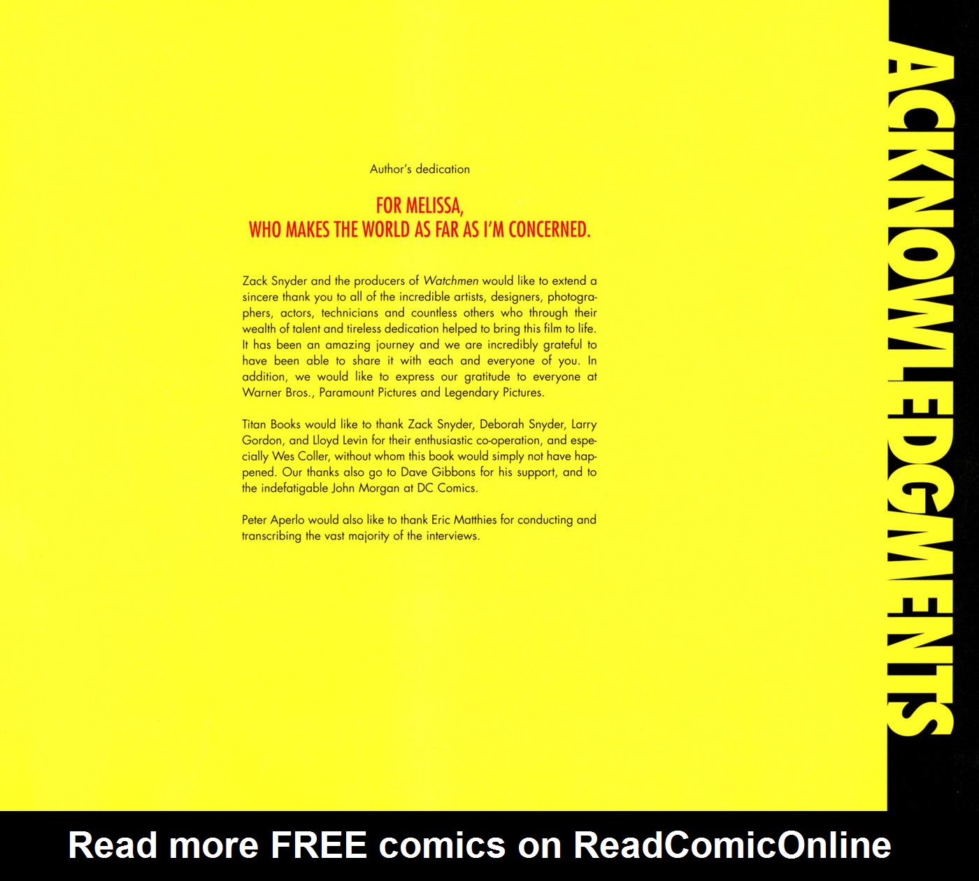 Read online Watchmen (2009) comic -  Issue # TPB - 103