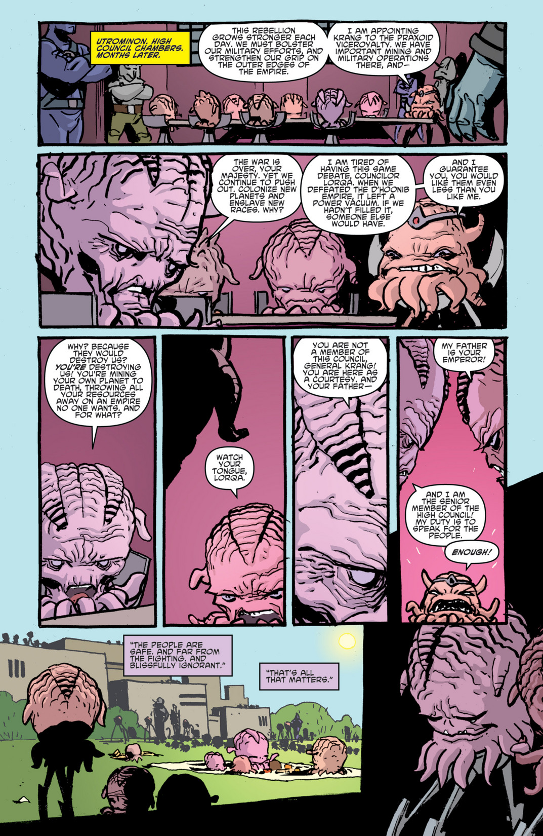 Read online Teenage Mutant Ninja Turtles Utrom Empire comic -  Issue #1 - 9