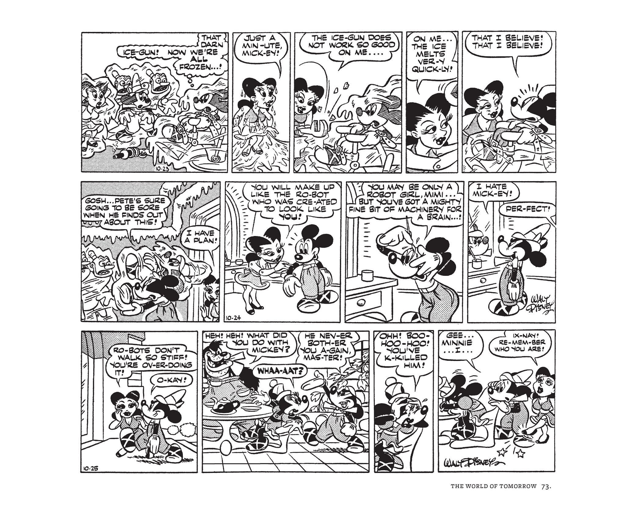 Read online Walt Disney's Mickey Mouse by Floyd Gottfredson comic -  Issue # TPB 8 (Part 1) - 73