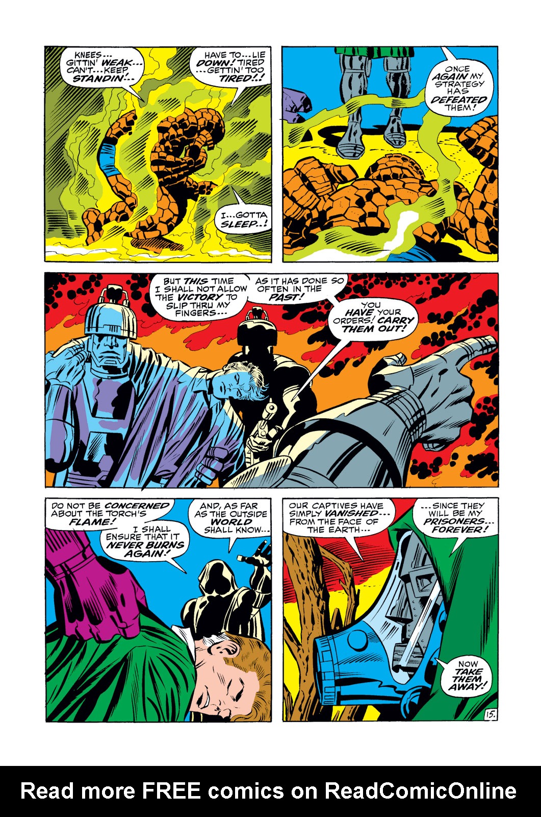 Read online Fantastic Four (1961) comic -  Issue #84 - 16