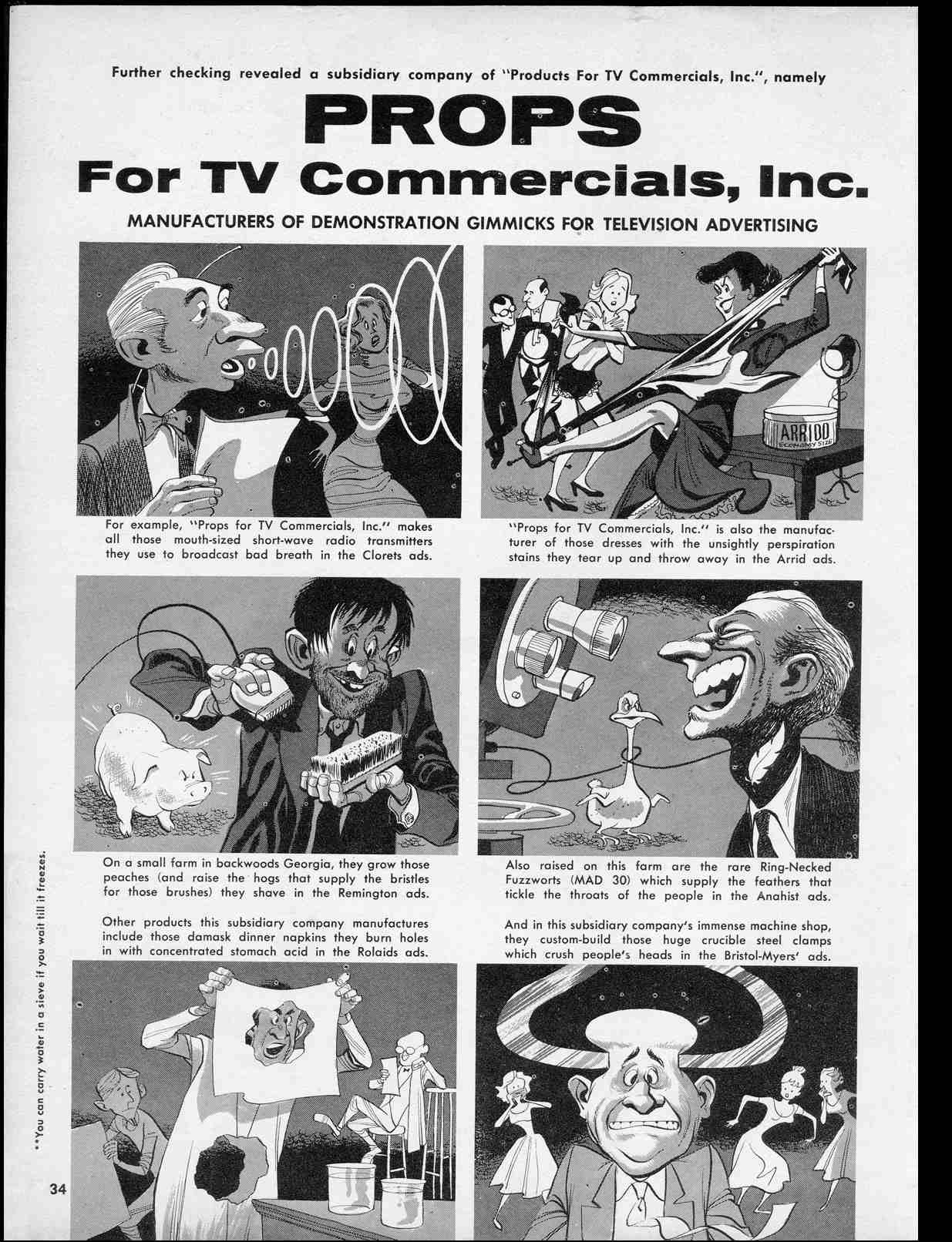 Read online MAD comic -  Issue #34 - 36