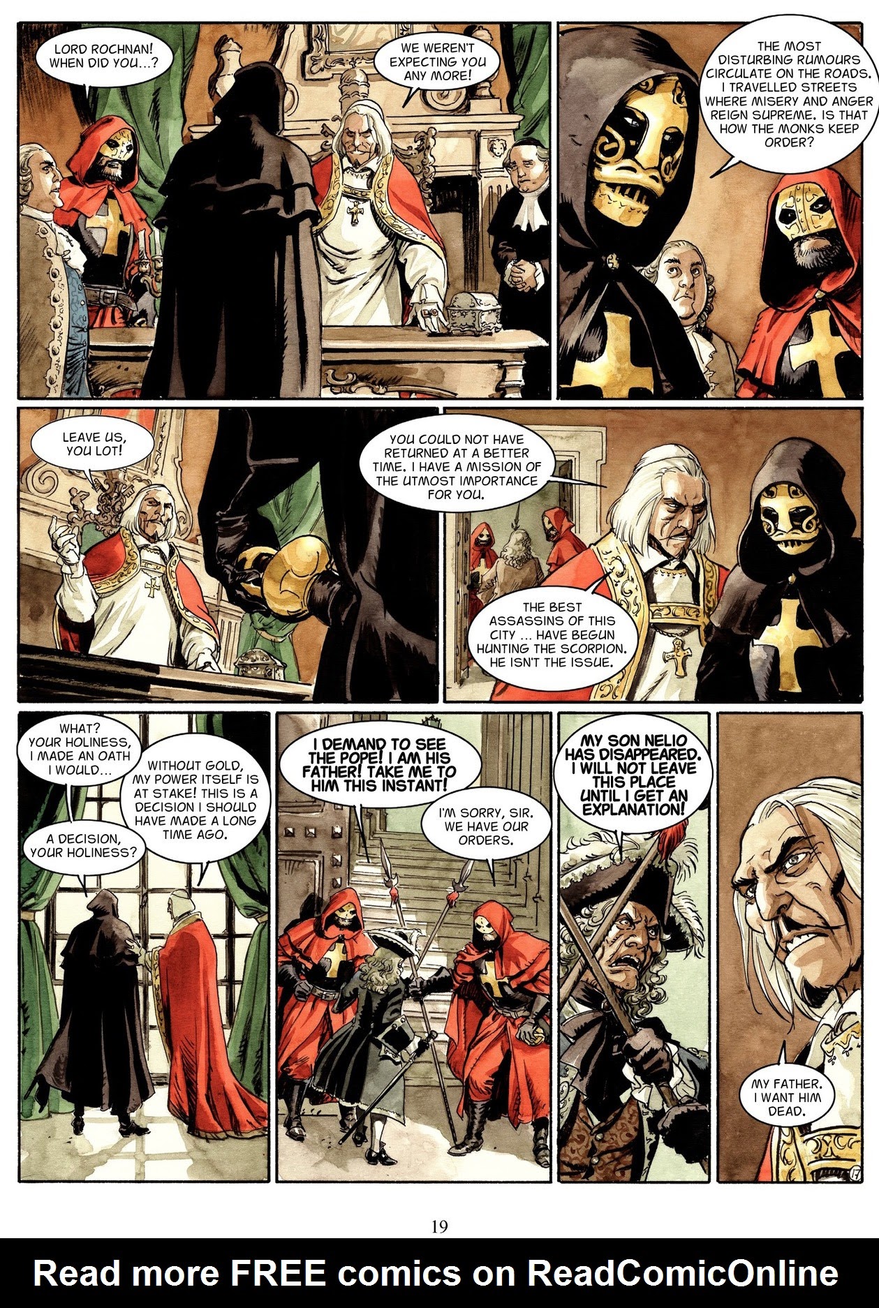 Read online The Scorpion (2008) comic -  Issue #7 - 19
