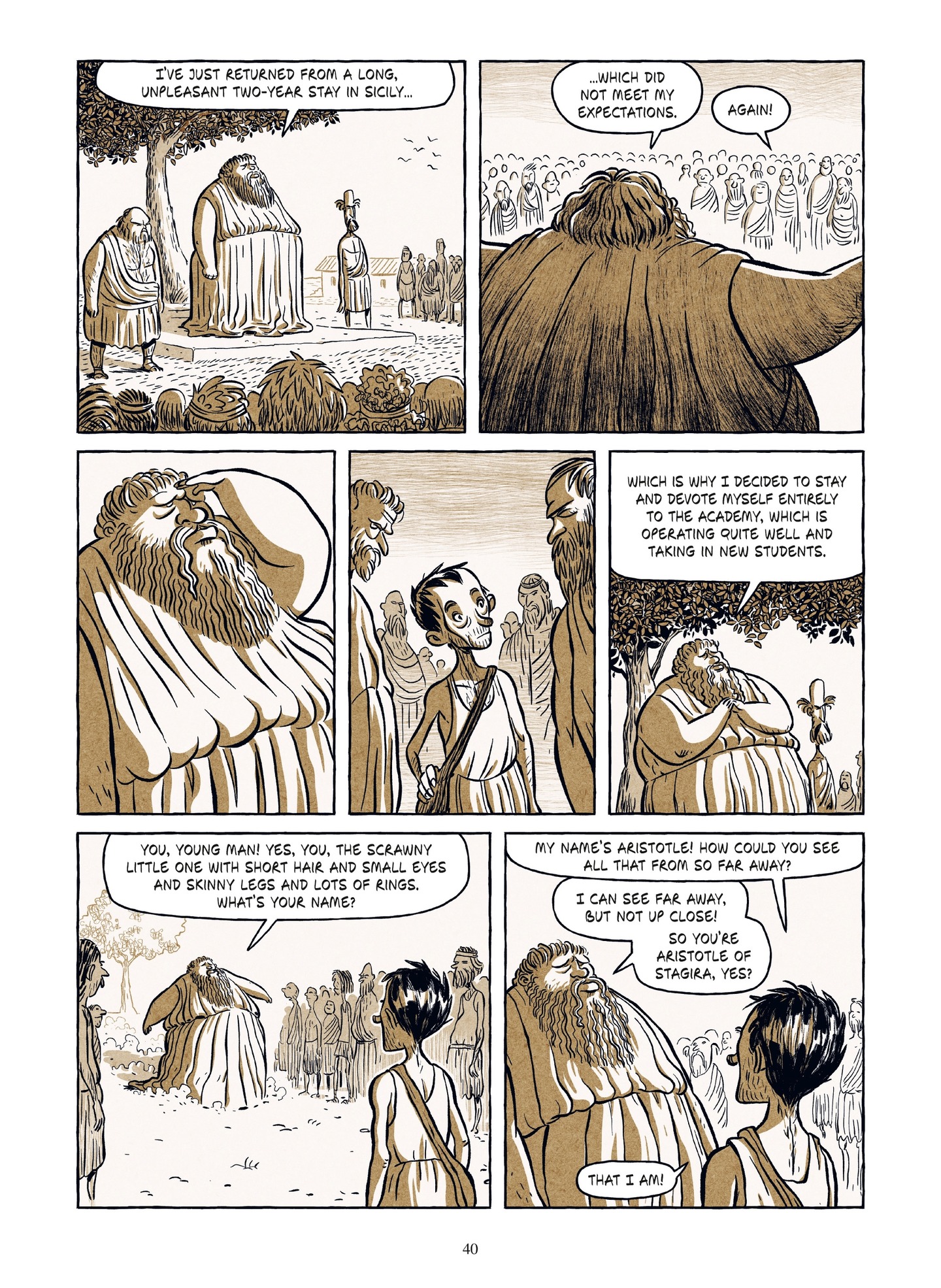 Read online Aristotle comic -  Issue # TPB 1 - 36