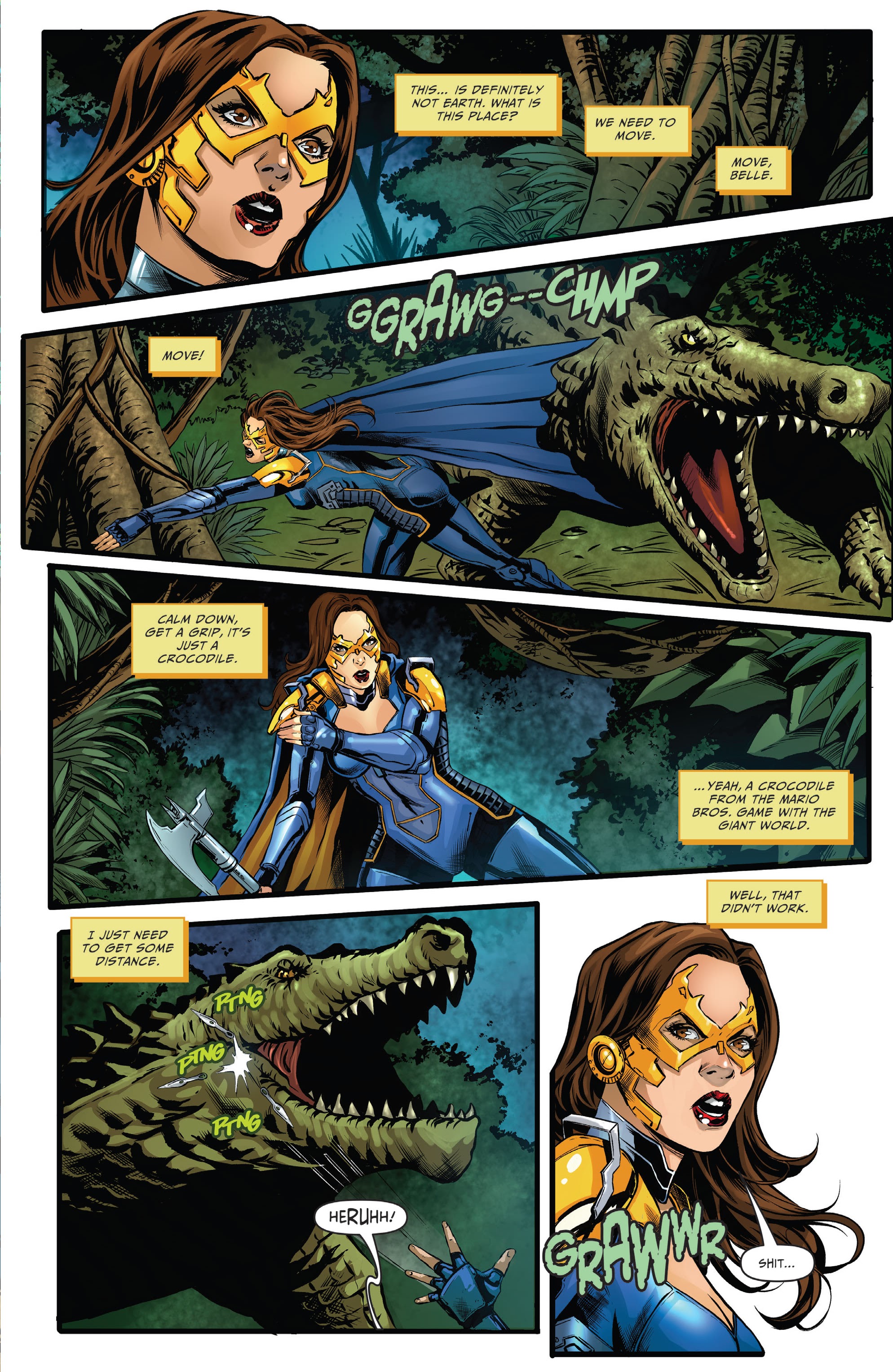 Read online Belle: King of Serpents comic -  Issue # Full - 17