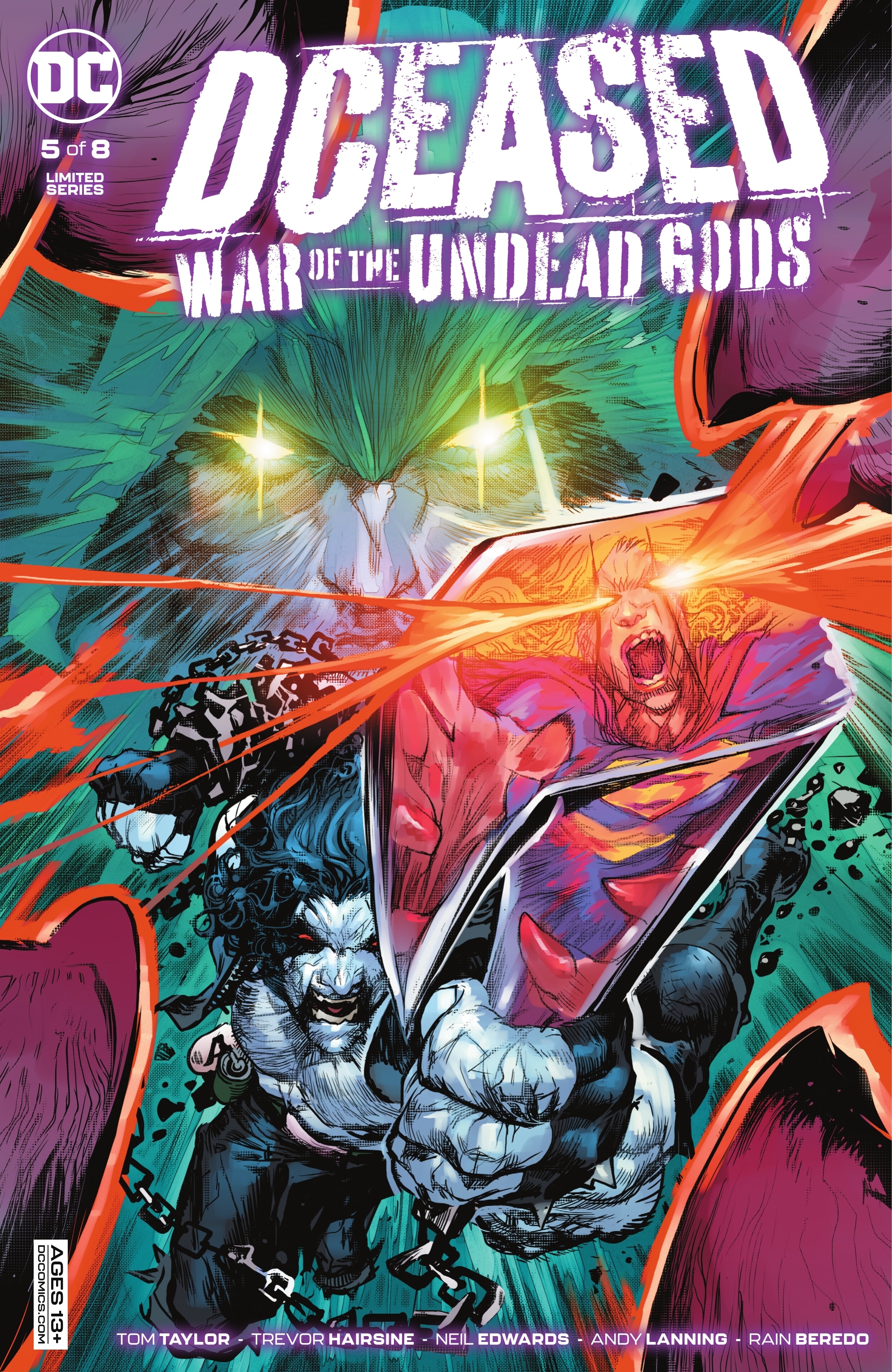 Read online DCeased: War of the Undead Gods comic -  Issue #5 - 1