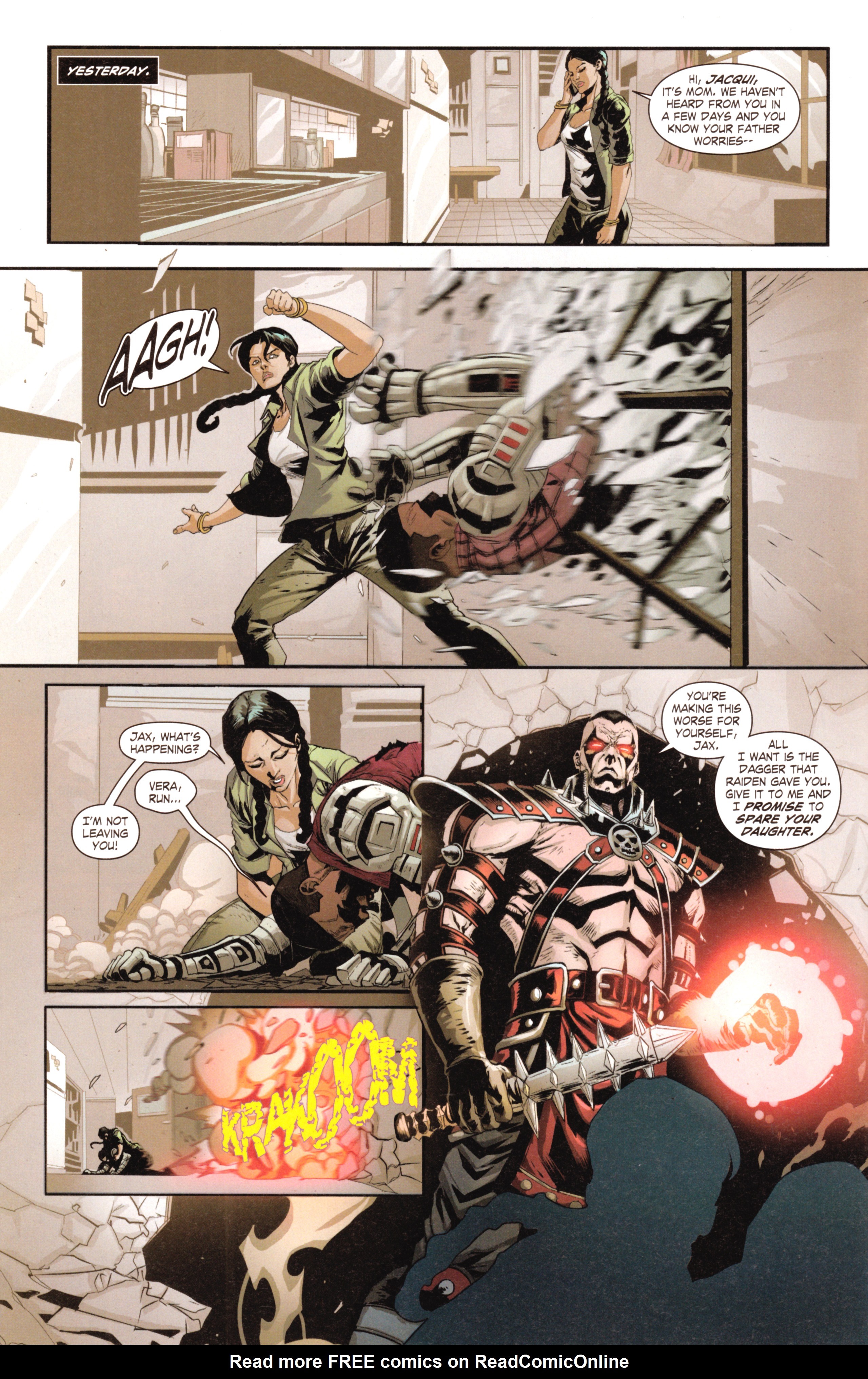 Read online Mortal Kombat X [II] comic -  Issue #7 - 18