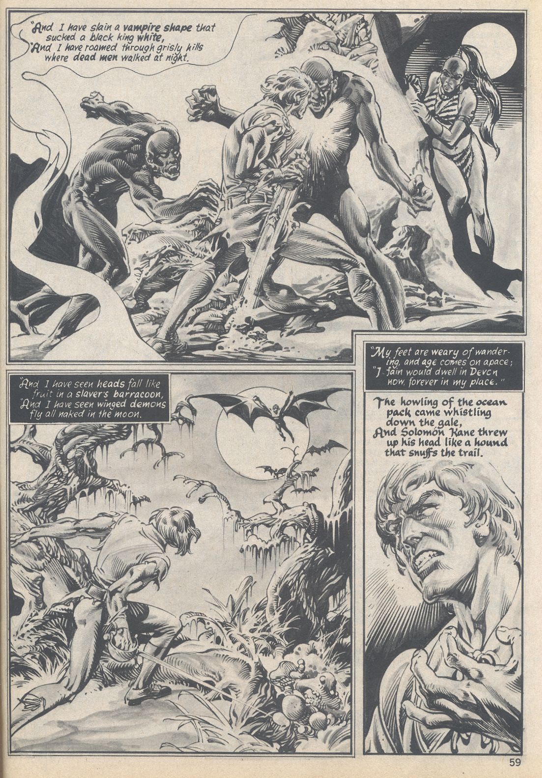 Read online The Savage Sword Of Conan comic -  Issue #20 - 59