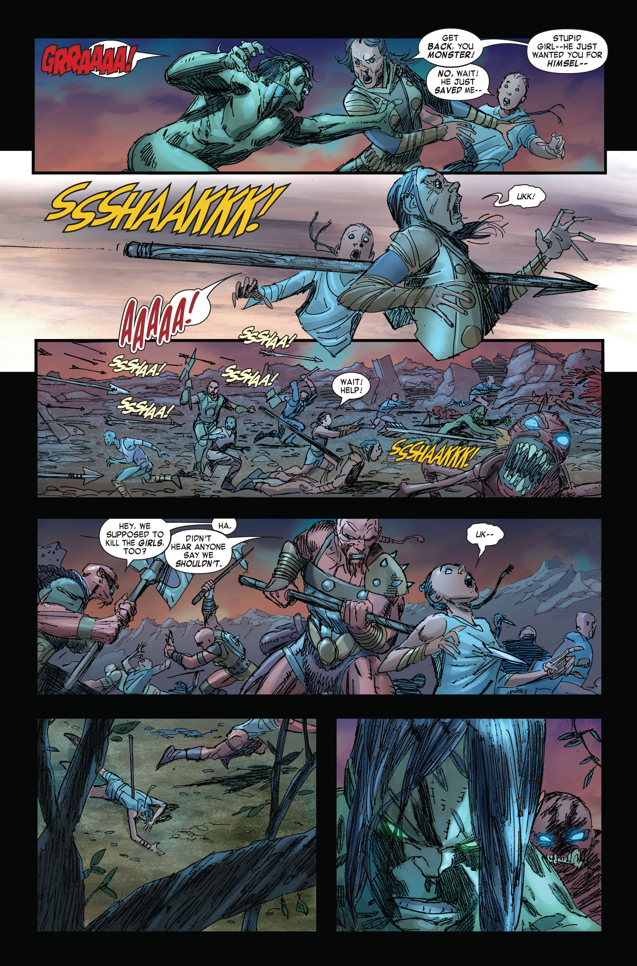 Read online Skaar: Son of Hulk comic -  Issue #1 - 11