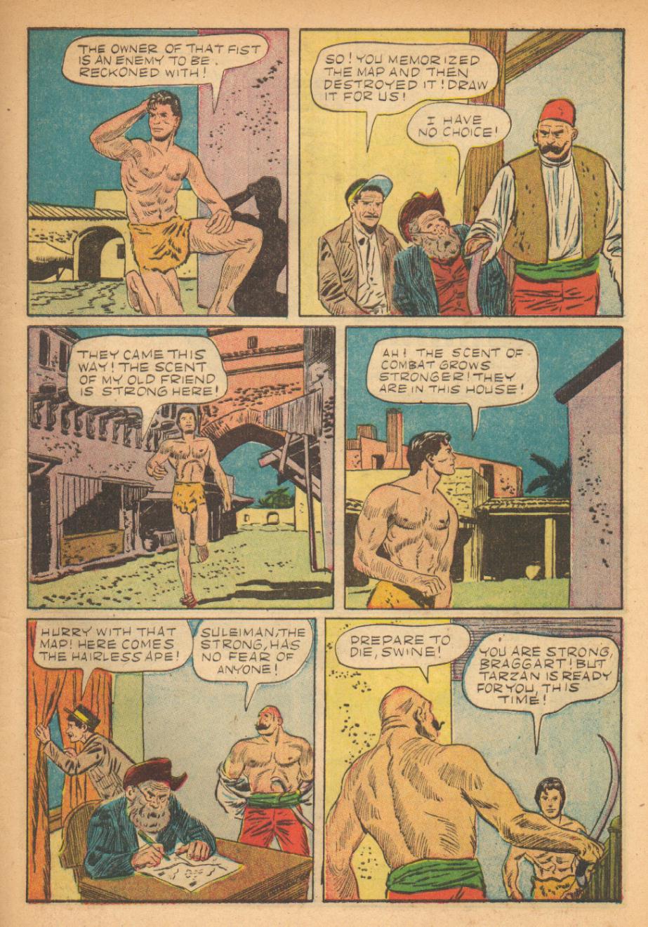 Read online Tarzan (1948) comic -  Issue #26 - 5