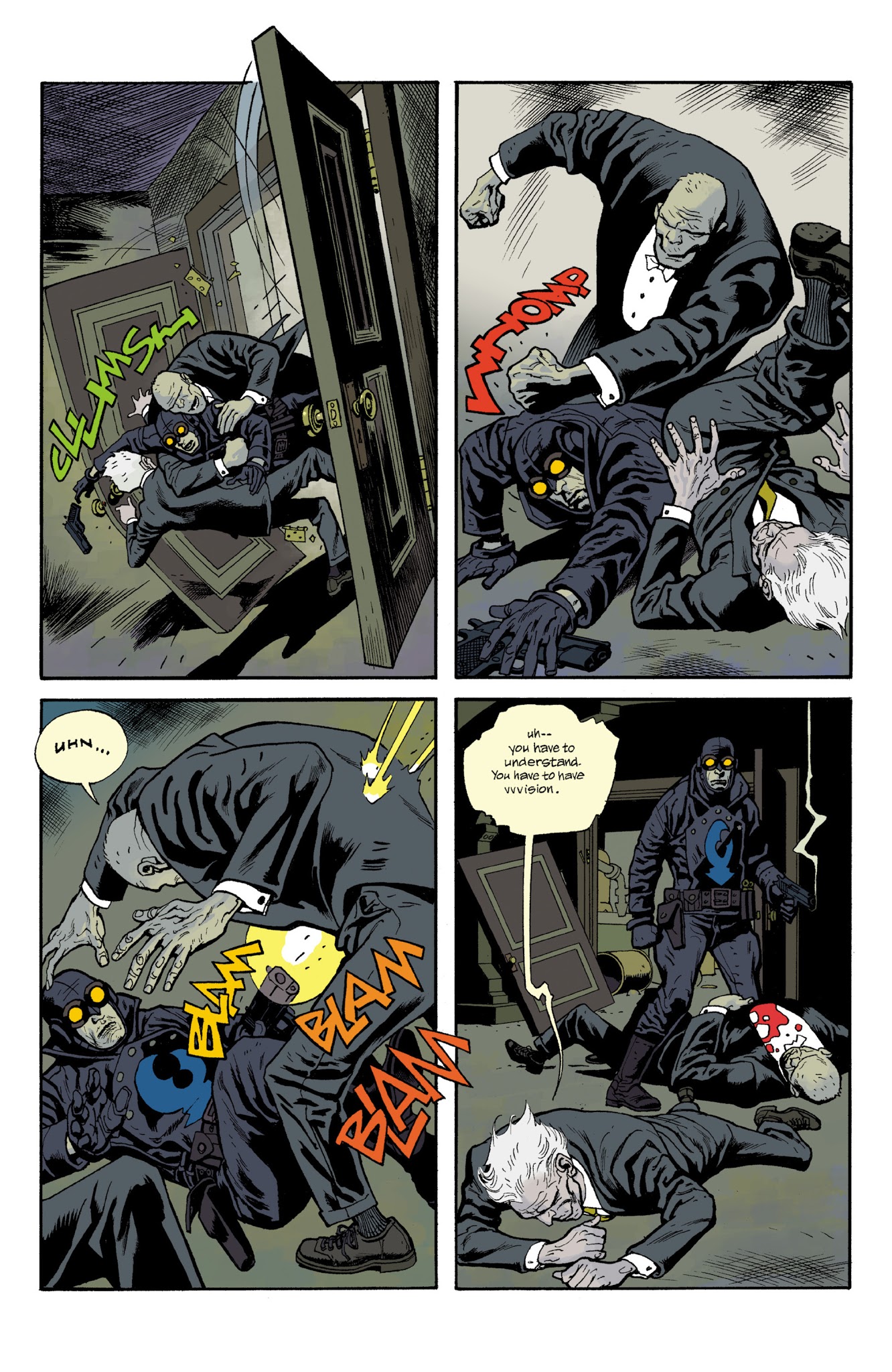 Read online Lobster Johnson: Satan Smells a Rat comic -  Issue # TPB - 49