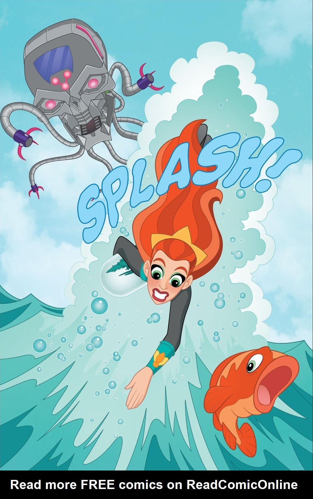 Read online DC Super Hero Girls: Search for Atlantis comic -  Issue # TPB - 95