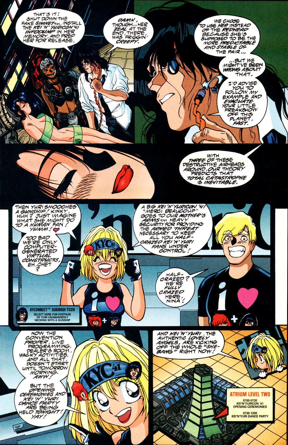 Read online Dirty Pair: Fatal But Not Serious comic -  Issue #2 - 15