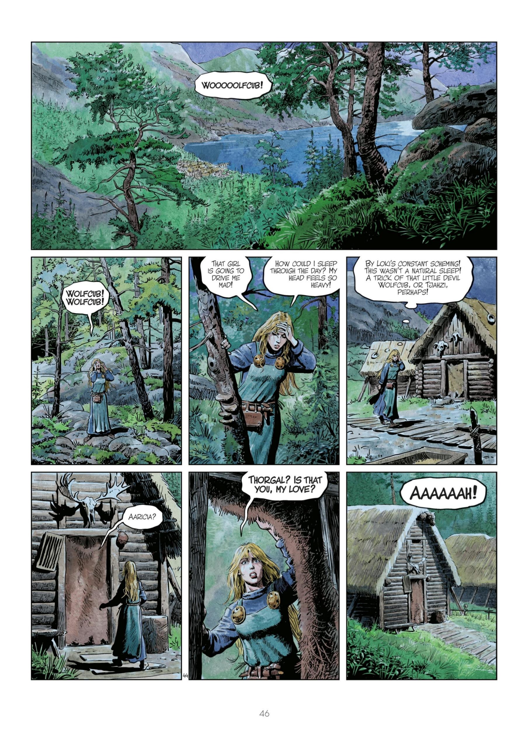 Read online The World of Thorgal: Wolfcub comic -  Issue #6 - 48