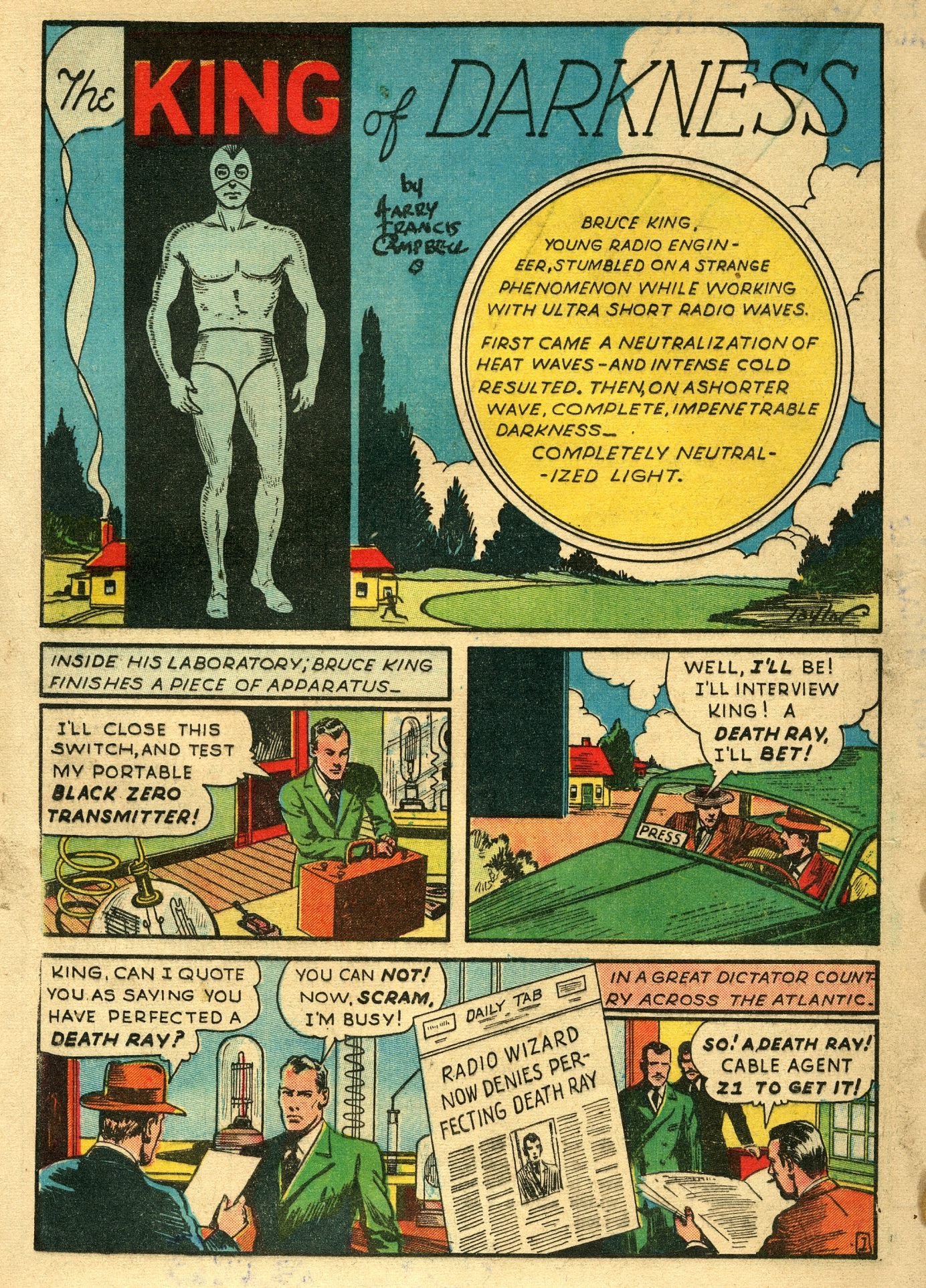Read online Amazing Man Comics comic -  Issue #24 - 36