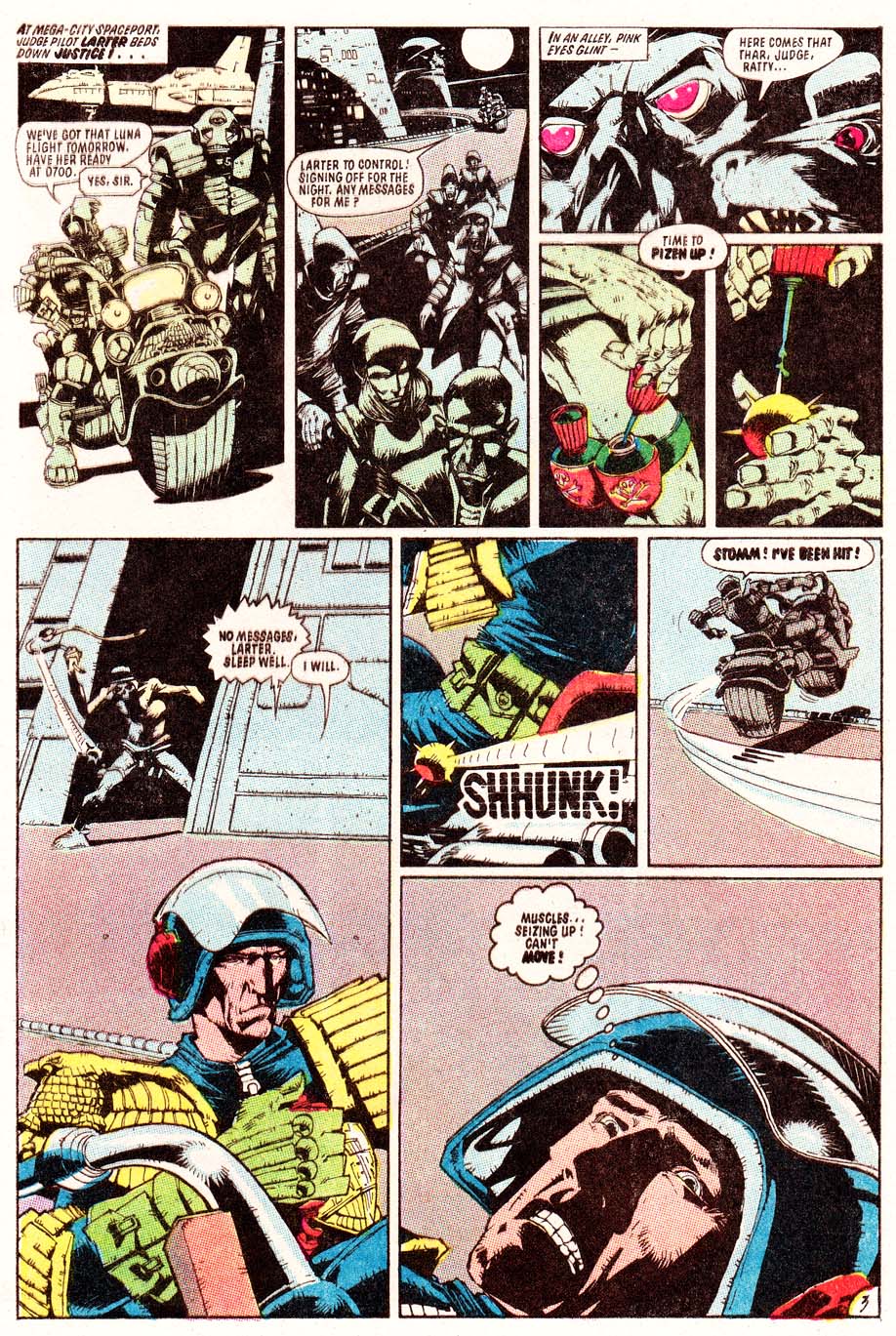 Read online Judge Dredd (1983) comic -  Issue #16 - 5