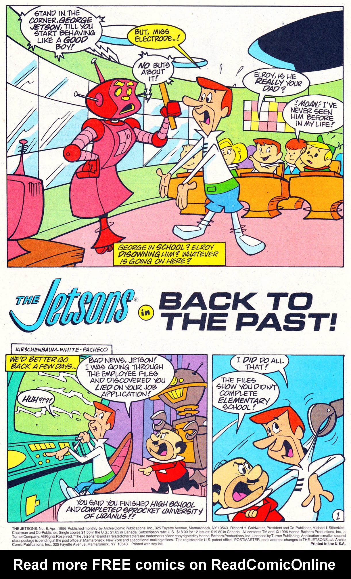 Read online The Jetsons comic -  Issue #8 - 3