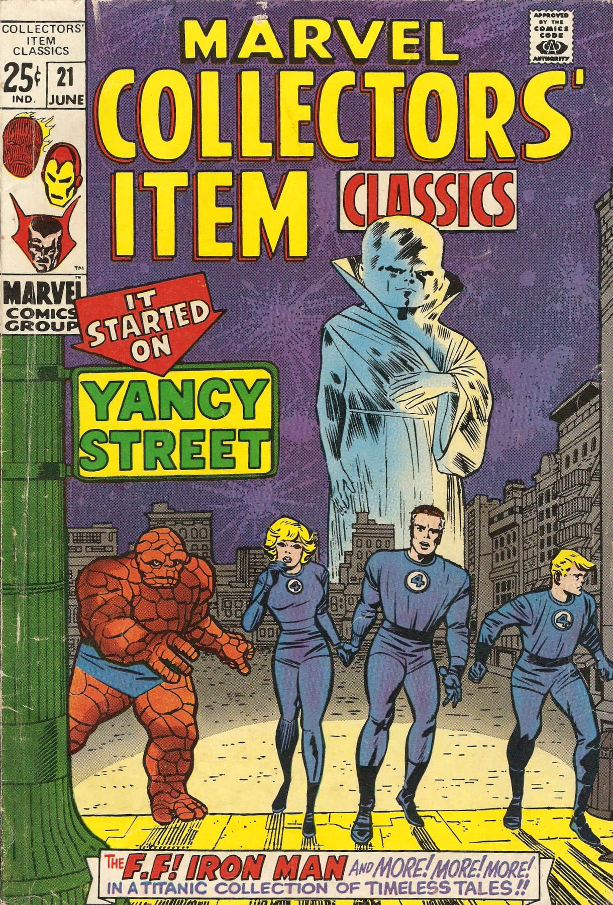 Read online Marvel Collectors' Item Classics comic -  Issue #21 - 1