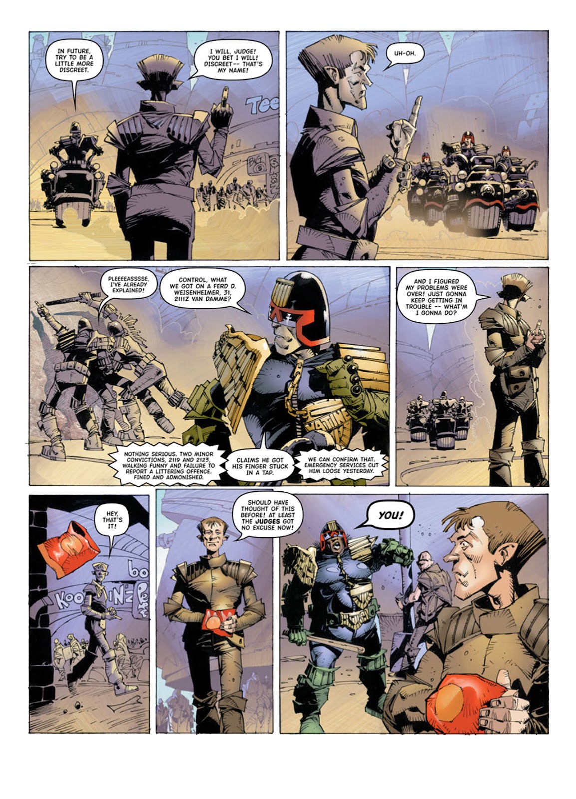 2000 AD Origins issue TPB - Page 85