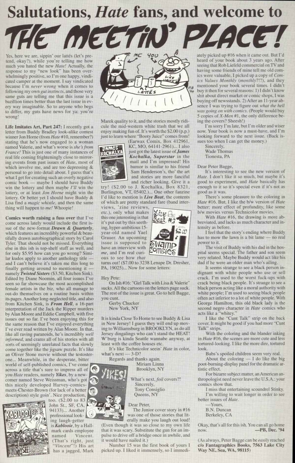 Read online Hate comic -  Issue #17 - 27