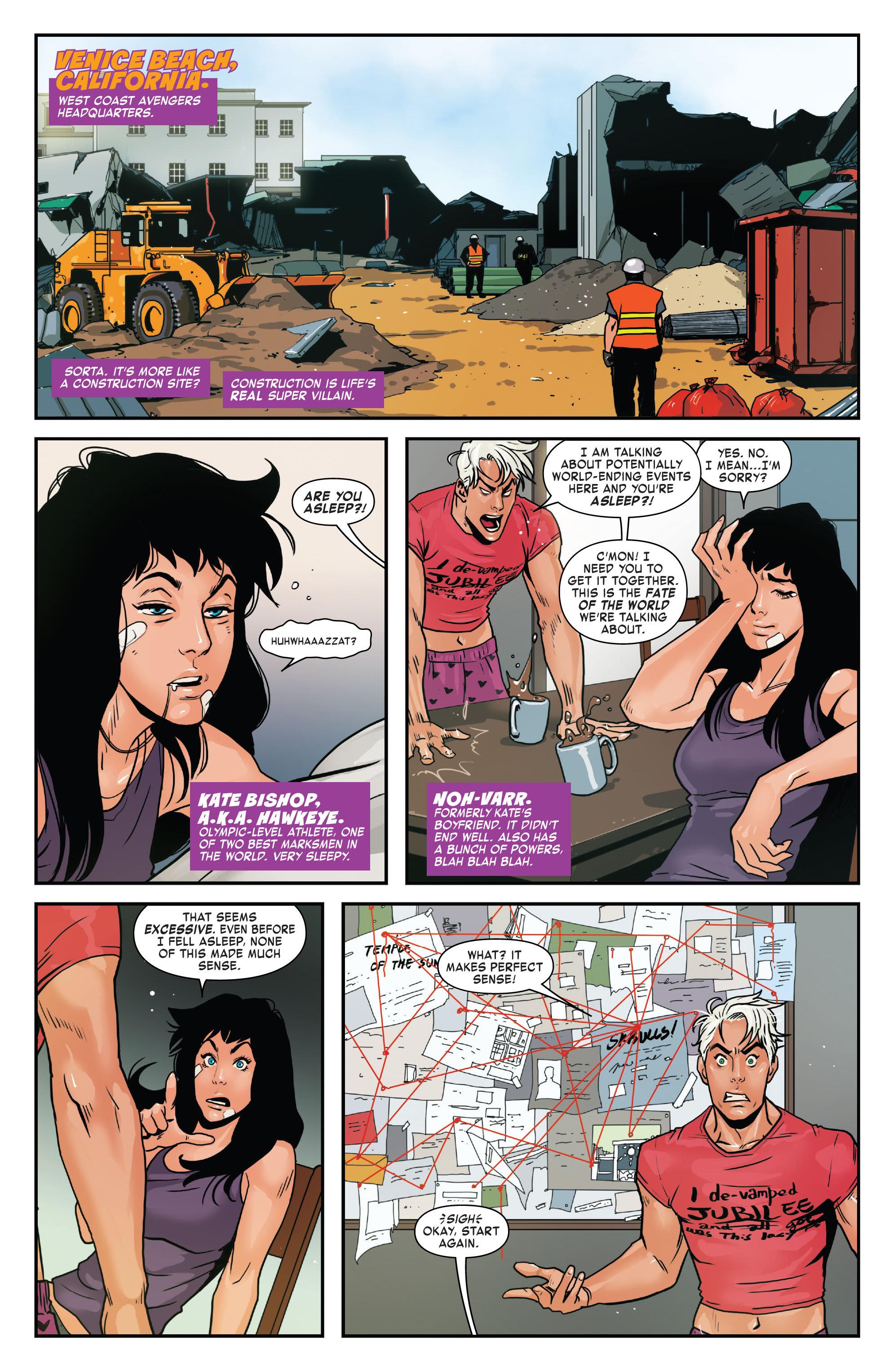 Read online Hawkeye: Team Spirit comic -  Issue # TPB (Part 1) - 67