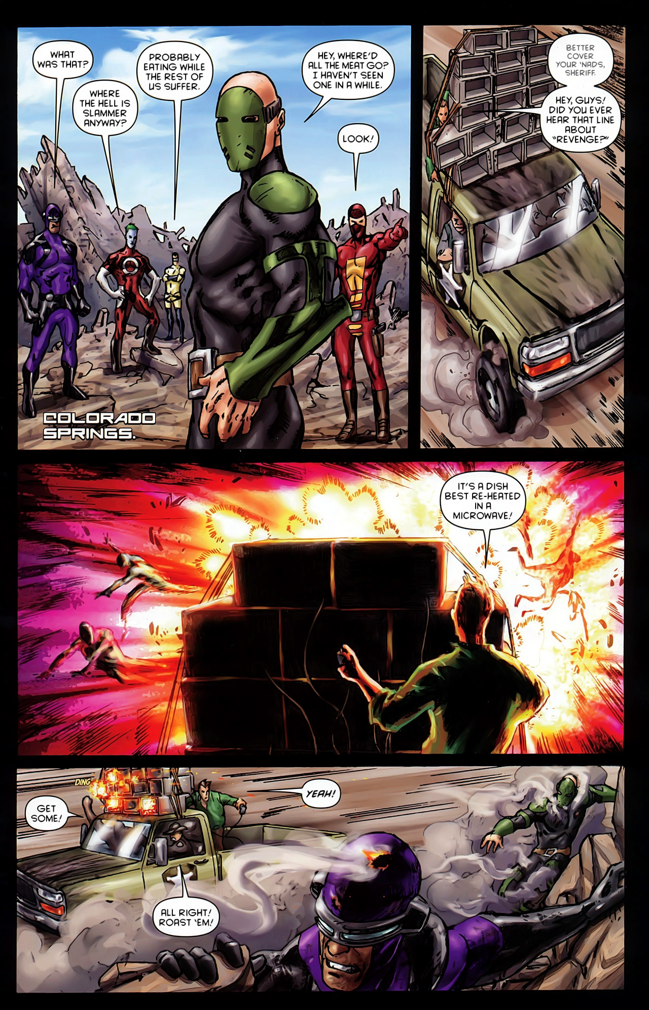 Read online Super Zombies comic -  Issue #5 - 15
