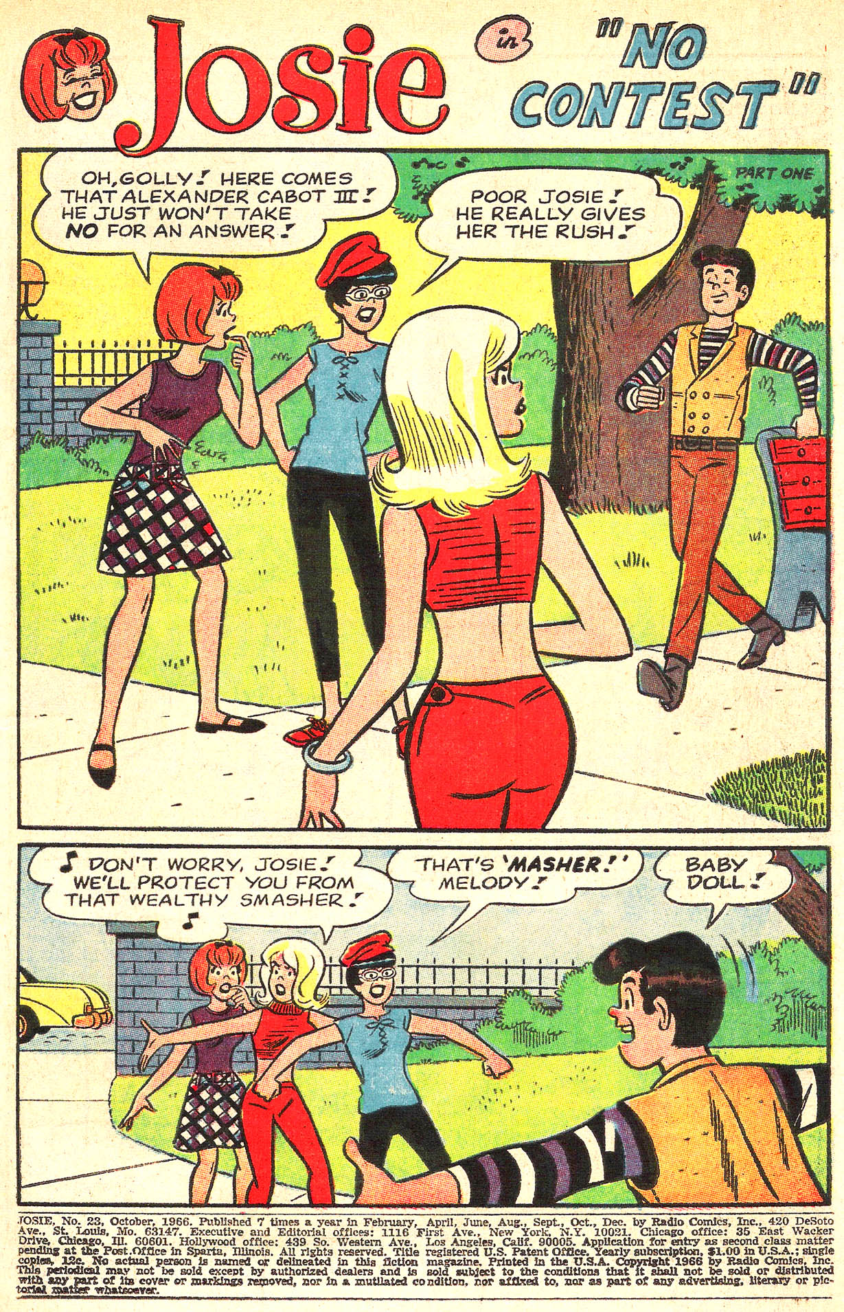 Read online Josie comic -  Issue #23 - 3