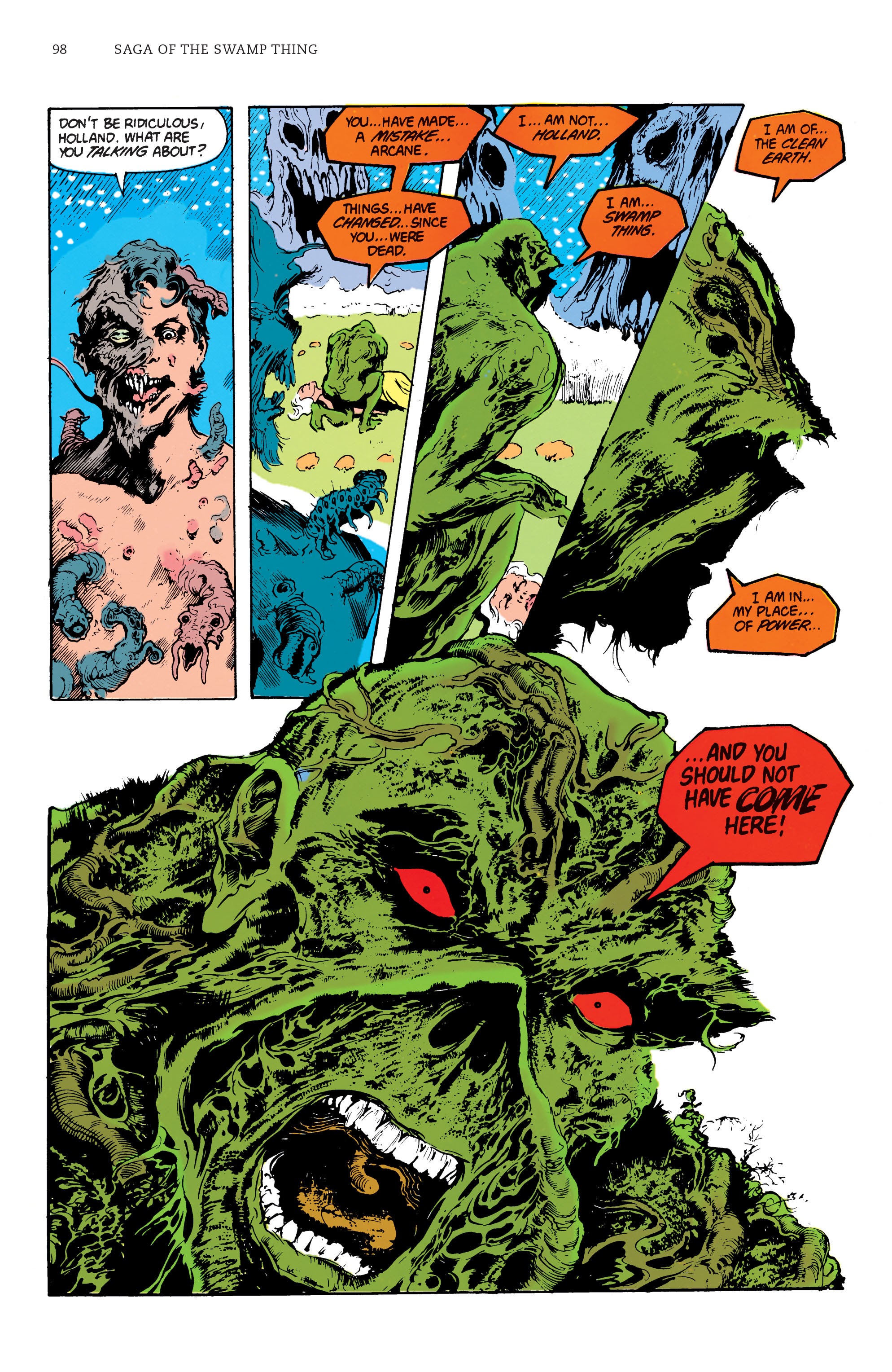 Read online Saga of the Swamp Thing comic -  Issue # TPB 2 (Part 1) - 95