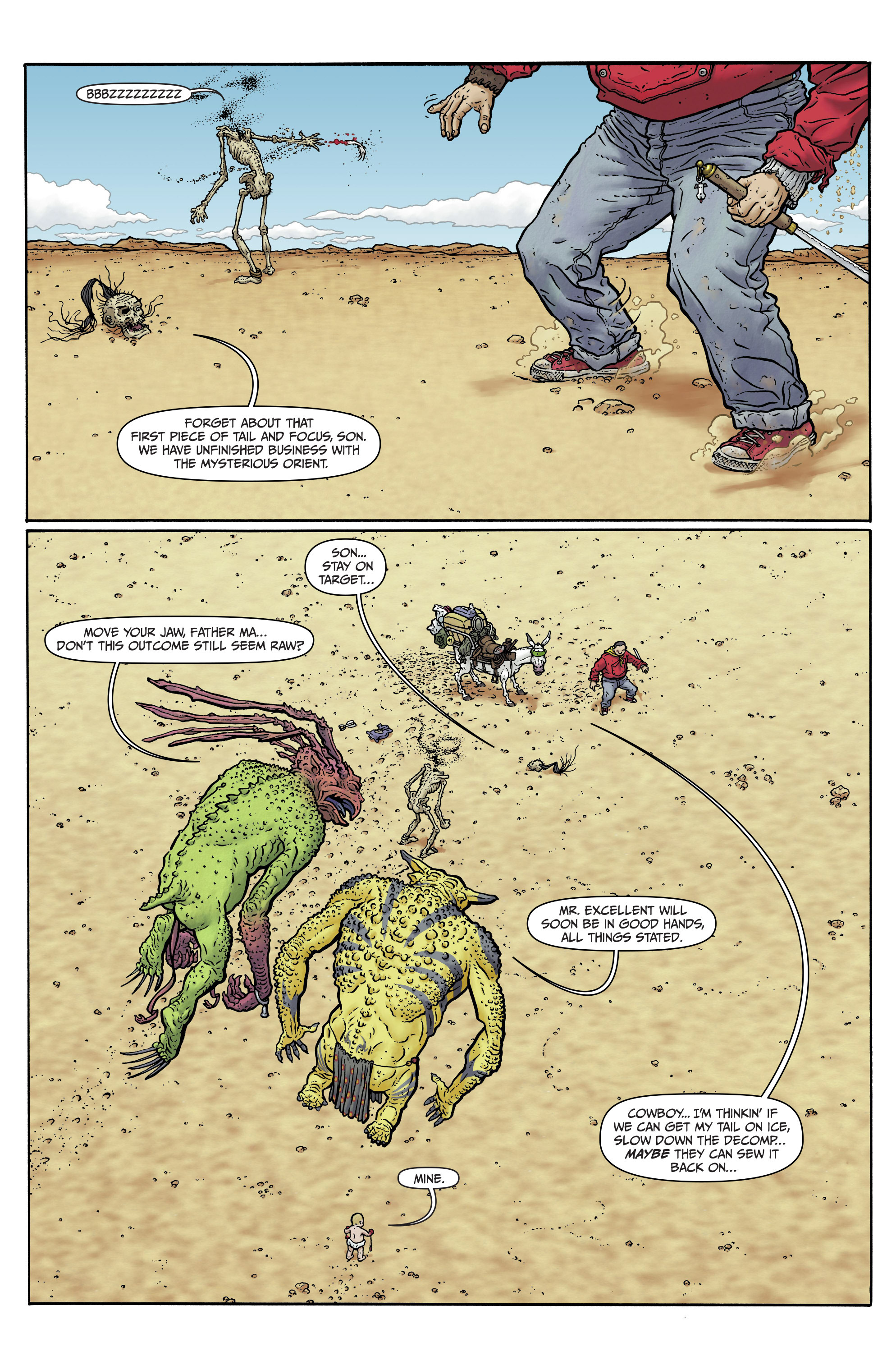 Read online Shaolin Cowboy comic -  Issue #4 - 20