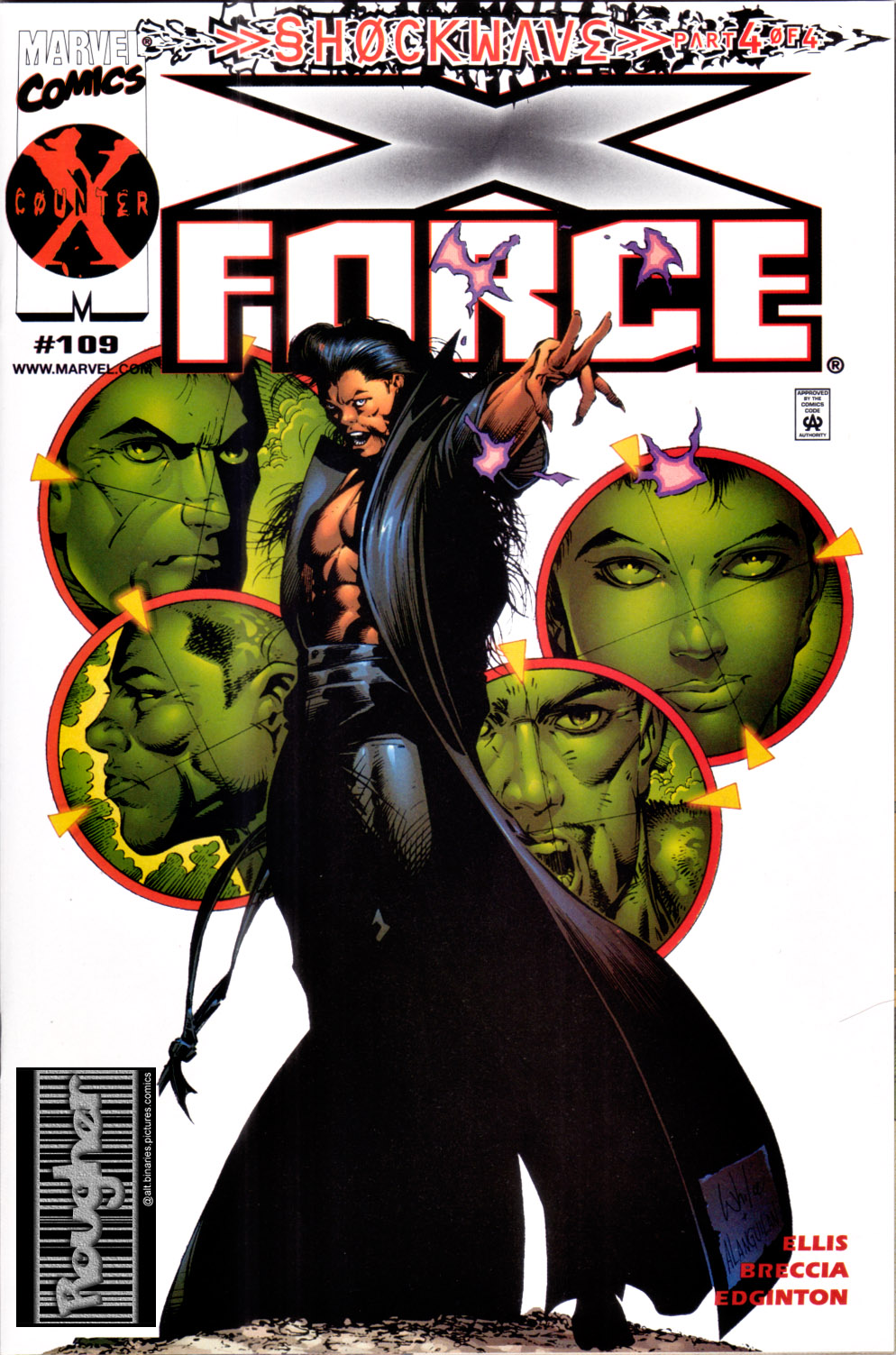 Read online X-Force (1991) comic -  Issue #109 - 1