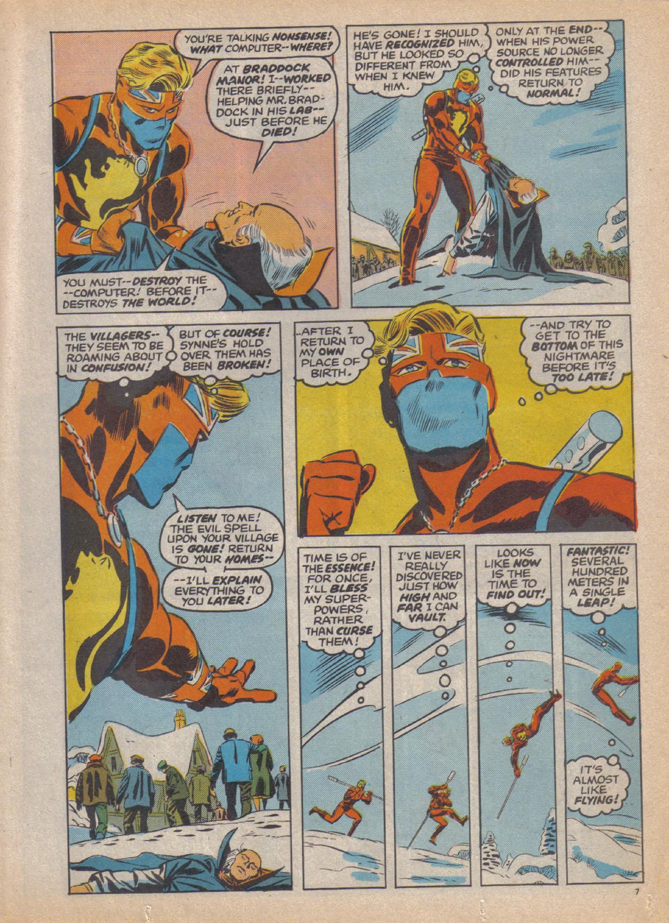 Read online Captain Britain (1976) comic -  Issue #13 - 7