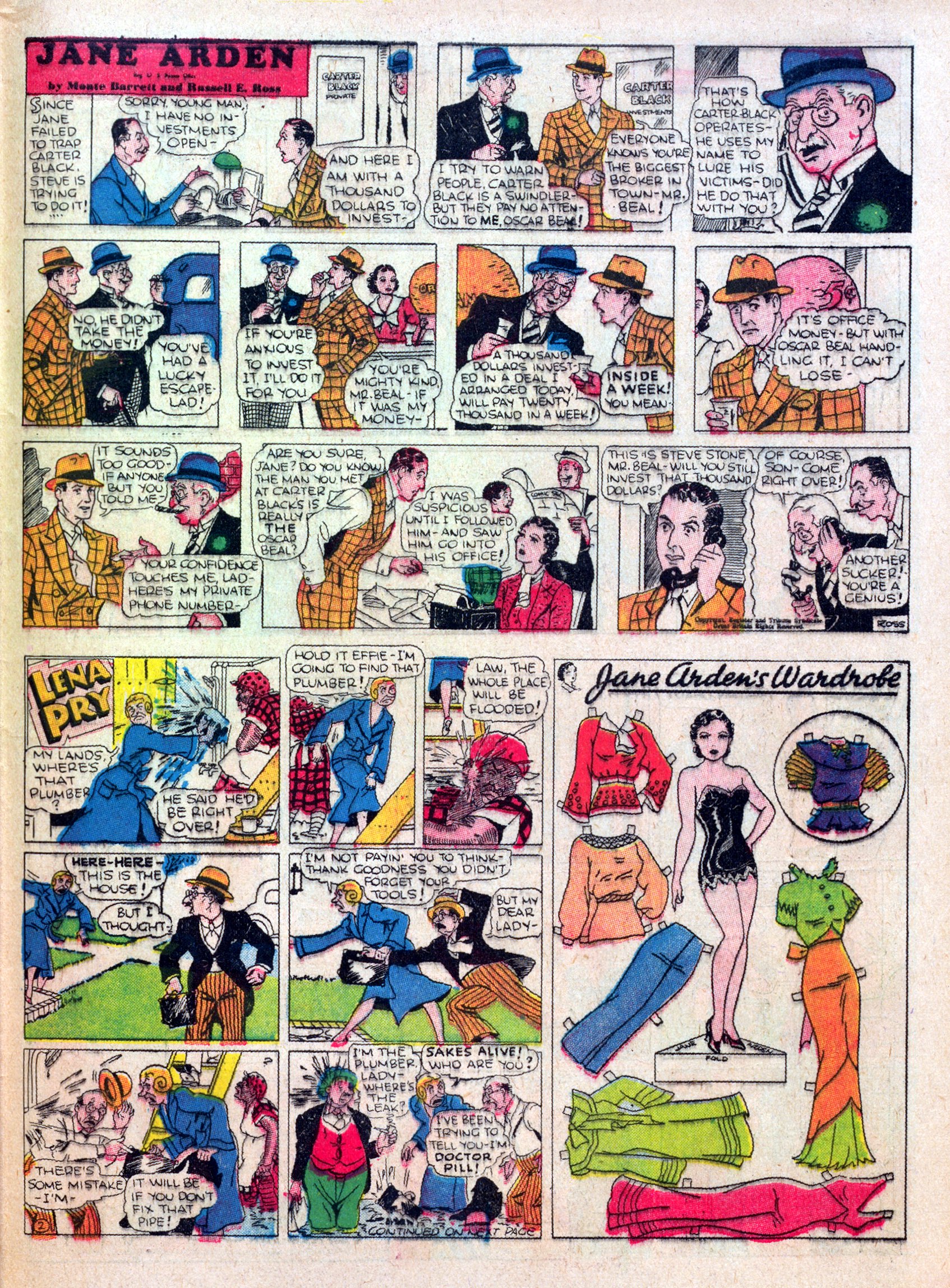 Read online Famous Funnies comic -  Issue #25 - 55