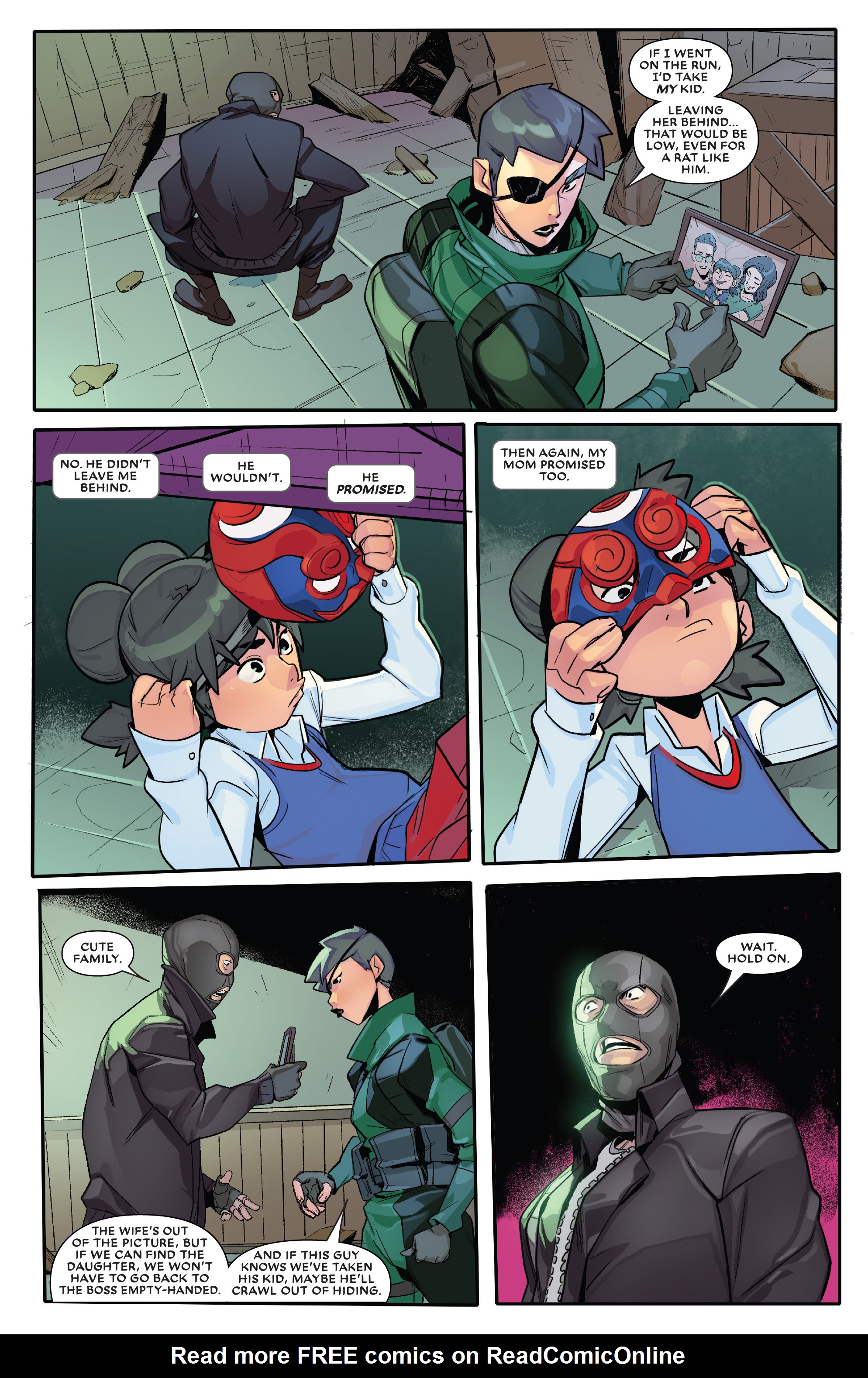 Read online Future Fight Firsts: Luna Snow comic -  Issue #Future Fight Firsts Crescent and Io - 13